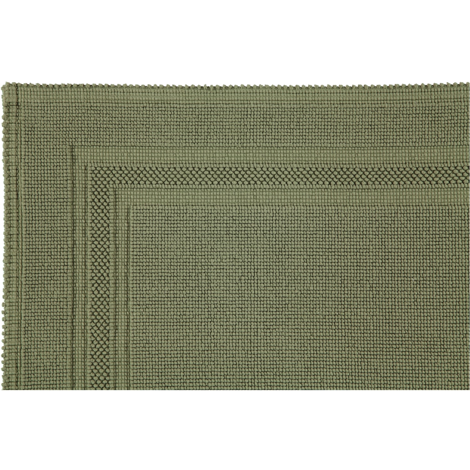 Rhomtuft - Badematte Gala - Farbe: olive - 404
