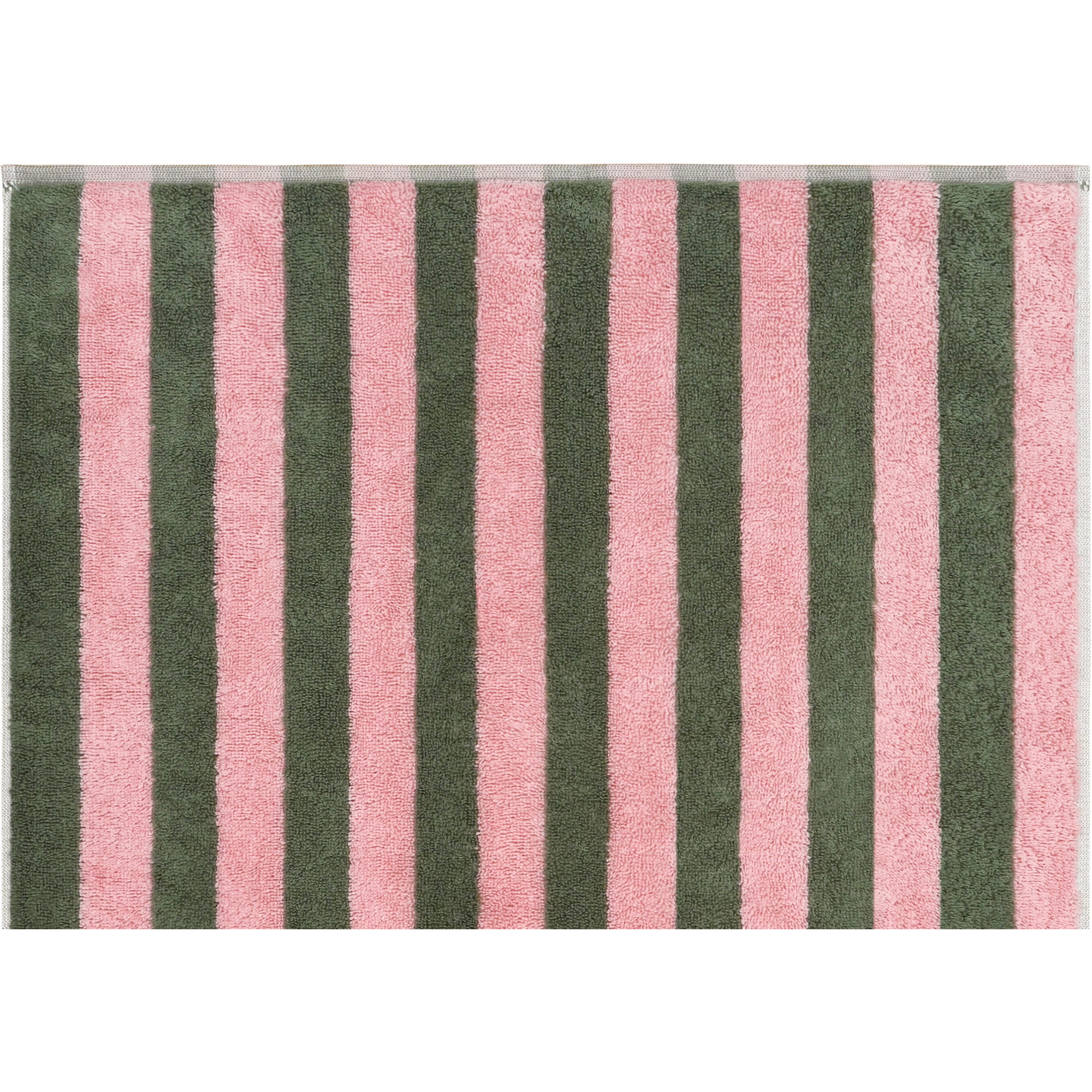 Cawö Handtücher Bold Streifen 6277 oliv/rosa - 42 - Duschtuch 70x140 cm