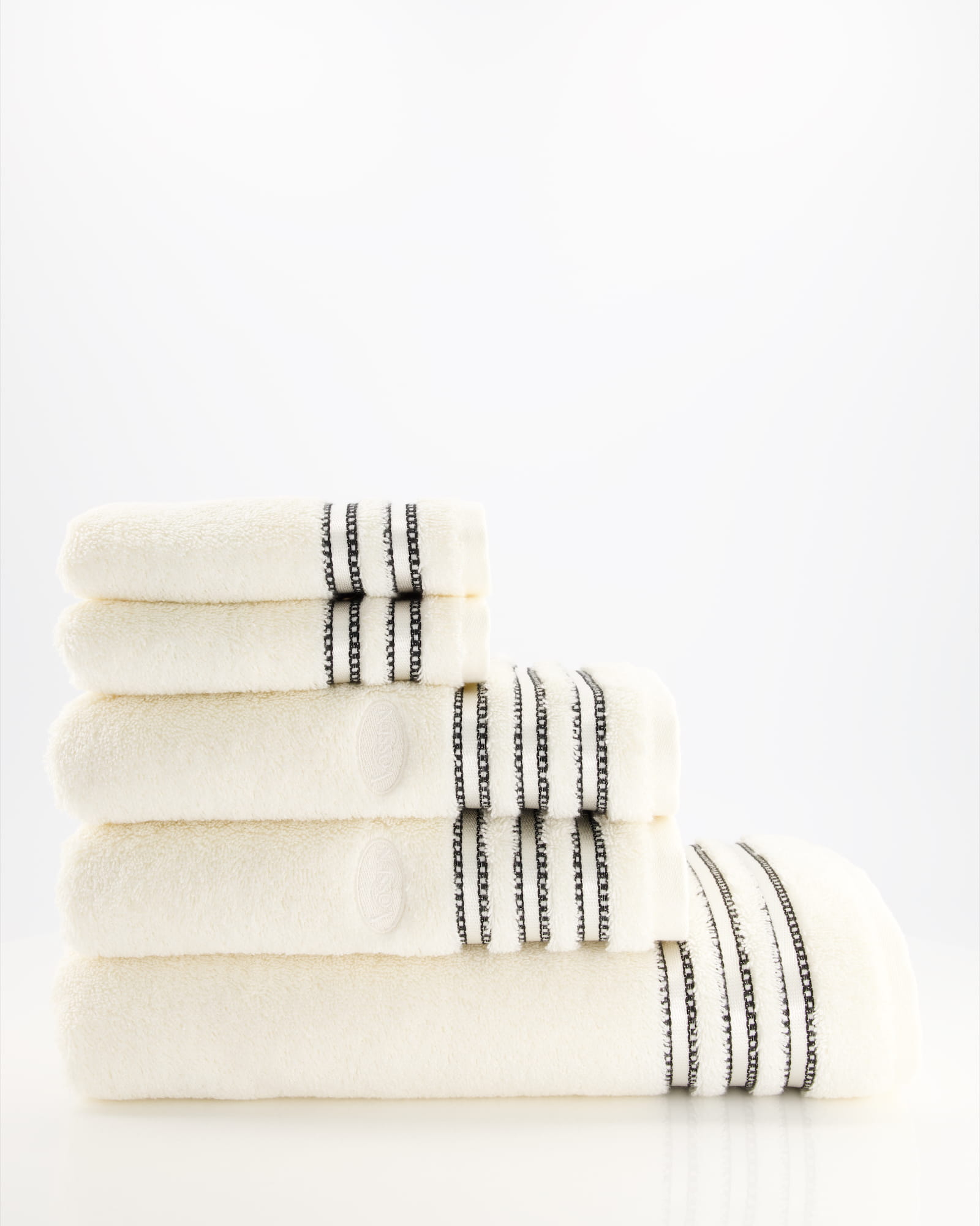 Vossen Handtücher Cult de Luxe ivory - 1030 - Seiflappen 30x30 cm