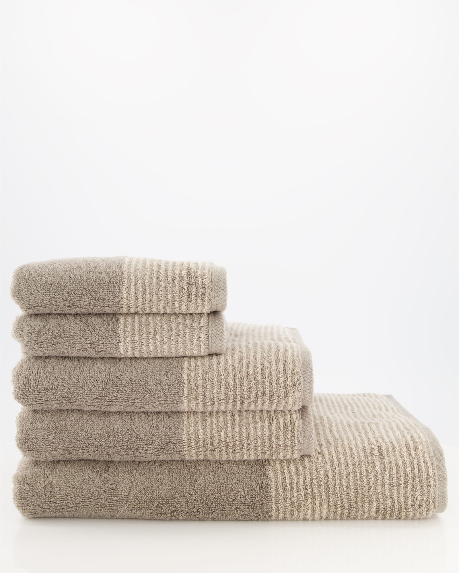 Cawö - Luxury Home Two-Tone 590 - Farbe: graphit - 70 - Seiflappen 30x30 cm