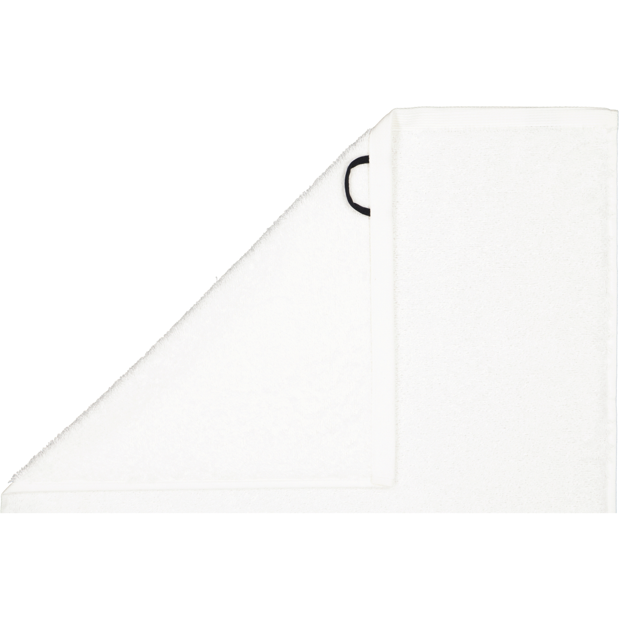 Vossen Handtücher High Line weiß - 0300 - Waschhandschuh 16x22 cm