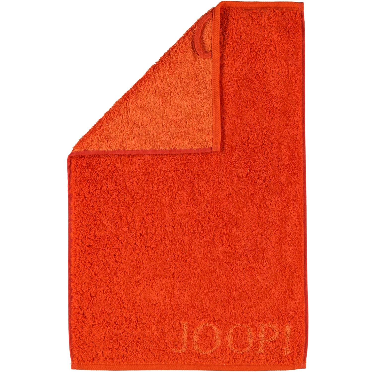 JOOP! Classic - Doubleface 1600 - Farbe: papaya - 23 - Gästetuch 30x50 cm