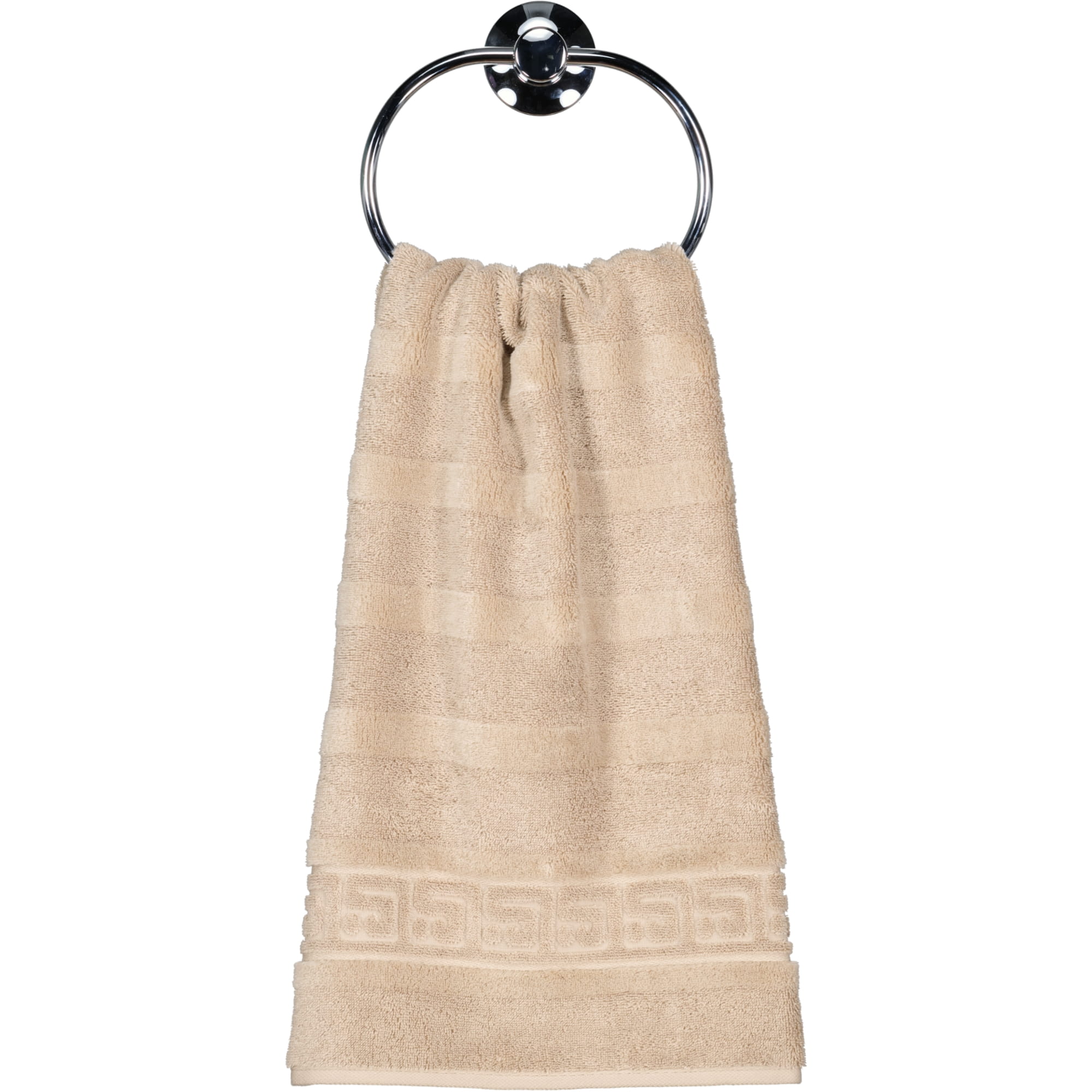 Cawö - Noblesse Uni 1001 - Farbe: 375 - sand - Handtuch 50x100 cm