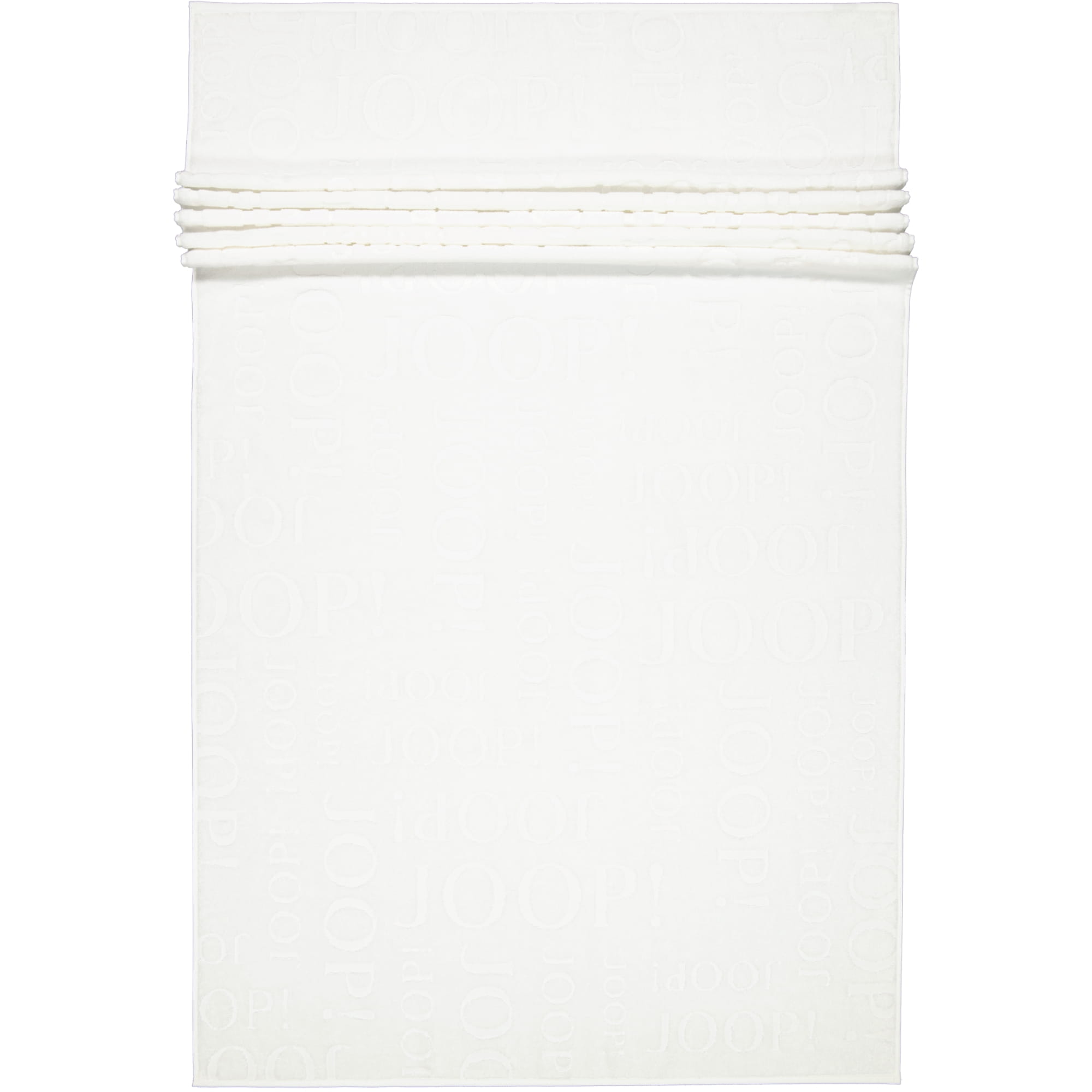 JOOP! Strandtücher Beach Repeat 1697 Weiß - 600 - Strandtuch 100x180 cm