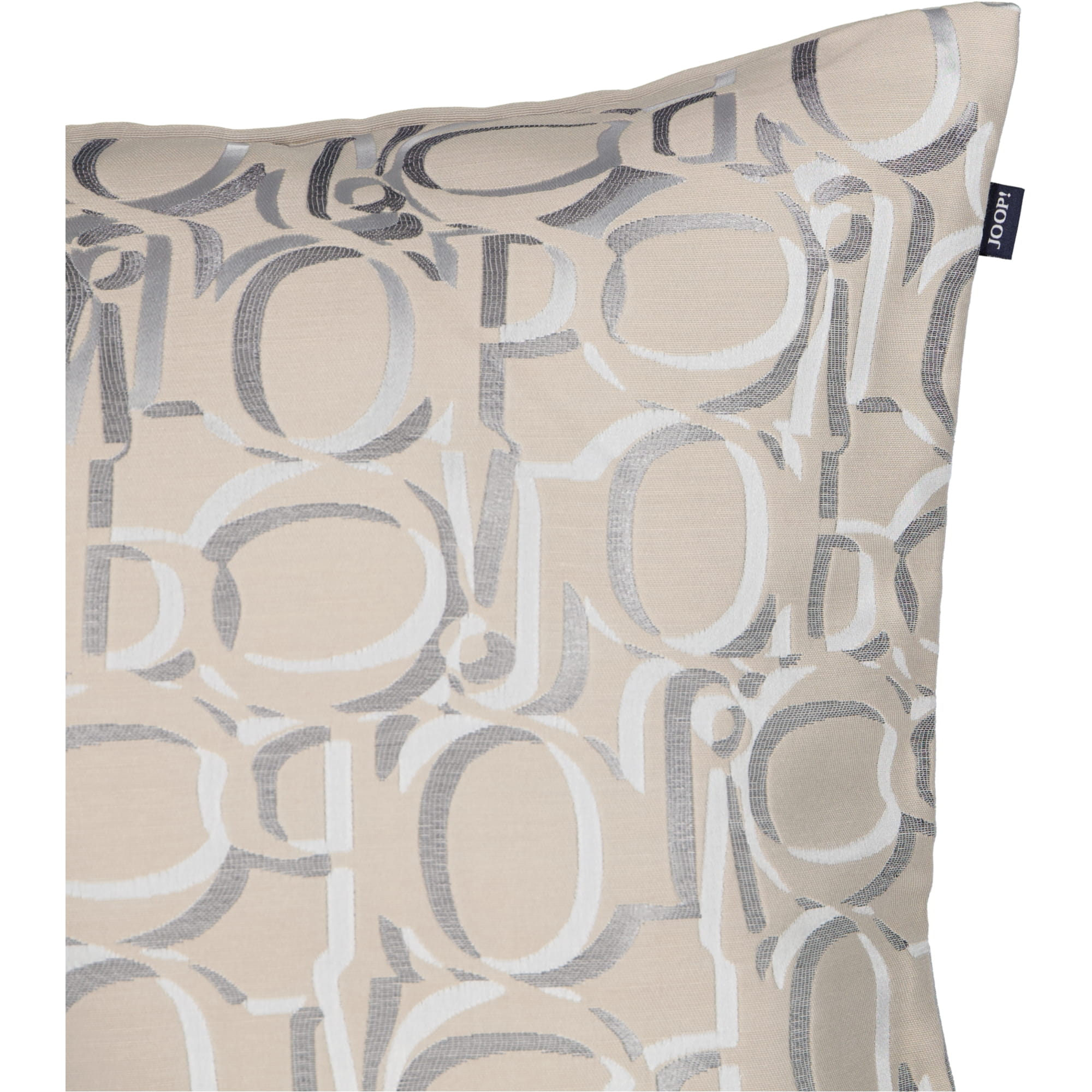 JOOP! Kissenhülle Ornament - Farbe: Beige - 030 - 50x50 cm