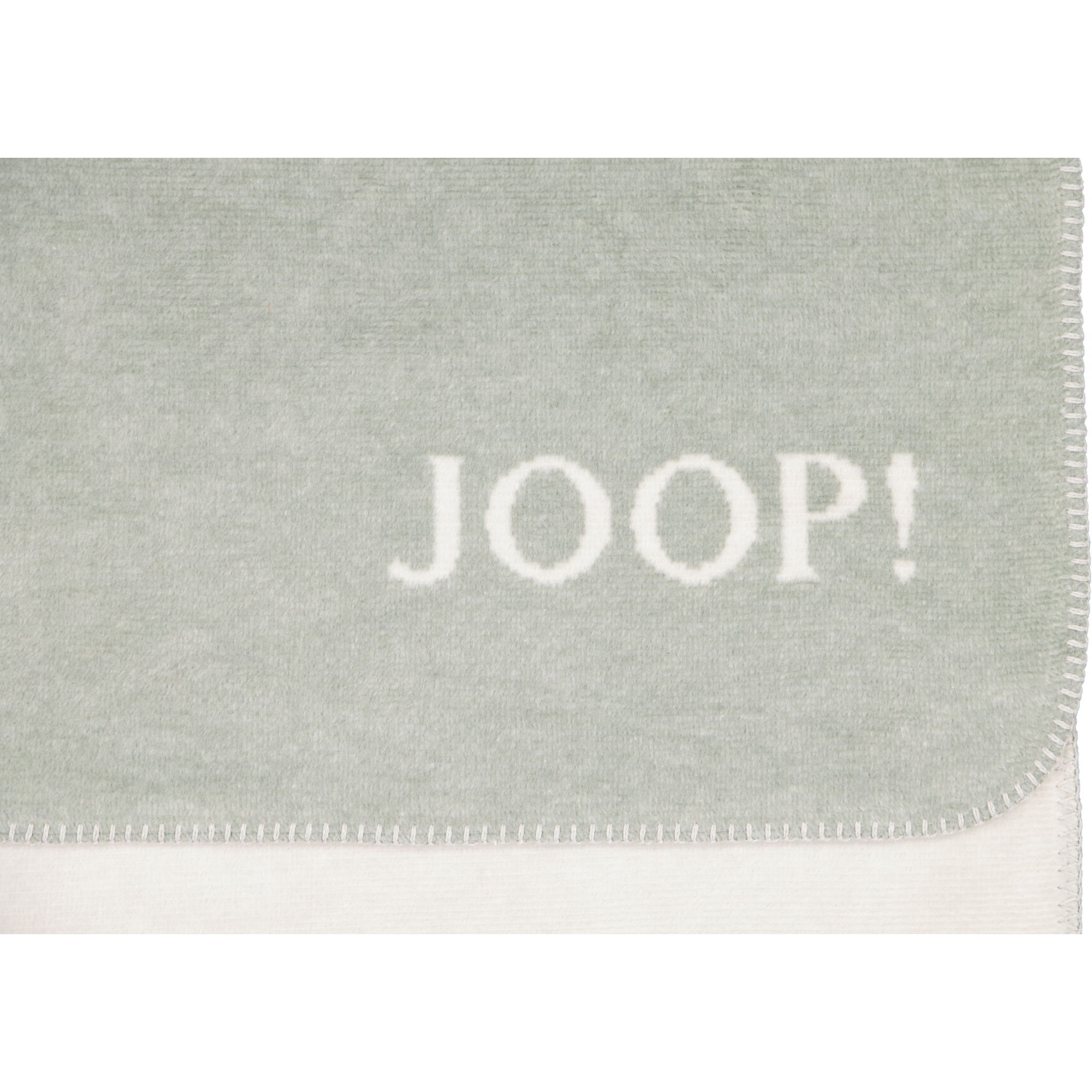 JOOP! Wohndecke Melange-Doubleface - Größe: 150x200 cm - Farbe: Jade-Natur