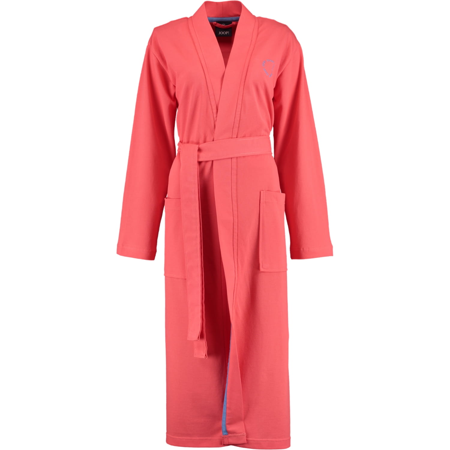 JOOP Damen Bademantel Kimono Pique - 1654 - Farbe: coral - 21