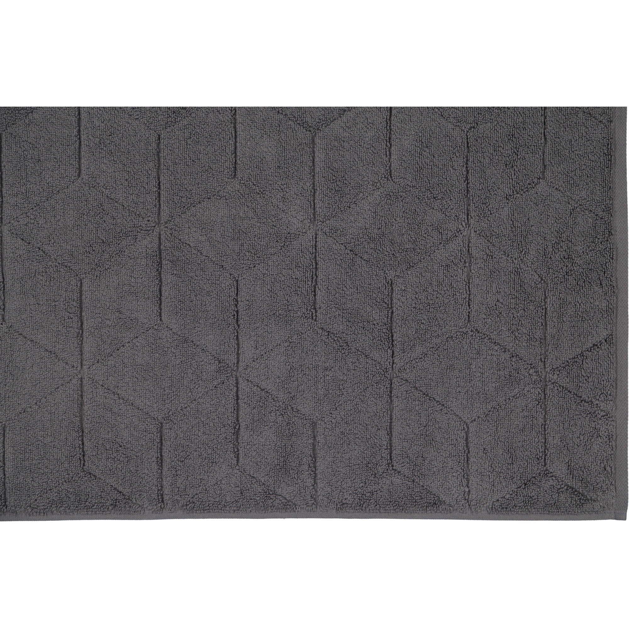Villeroy & Boch Badematte Carré 2553 - 50x80 cm - Farbe: graphite - 774