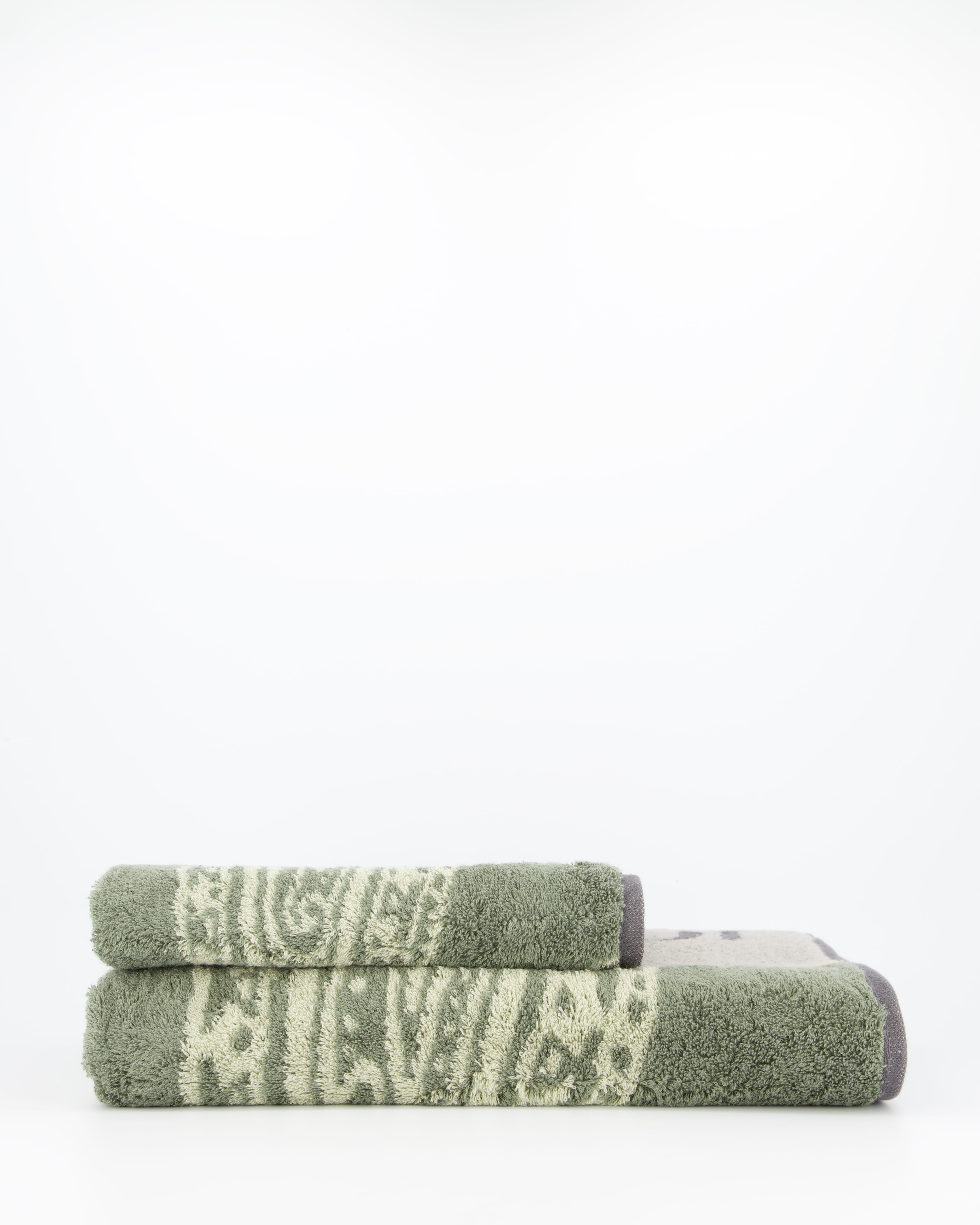 JOOP! Handtücher Contour Paisley 1714 Oliv - 47