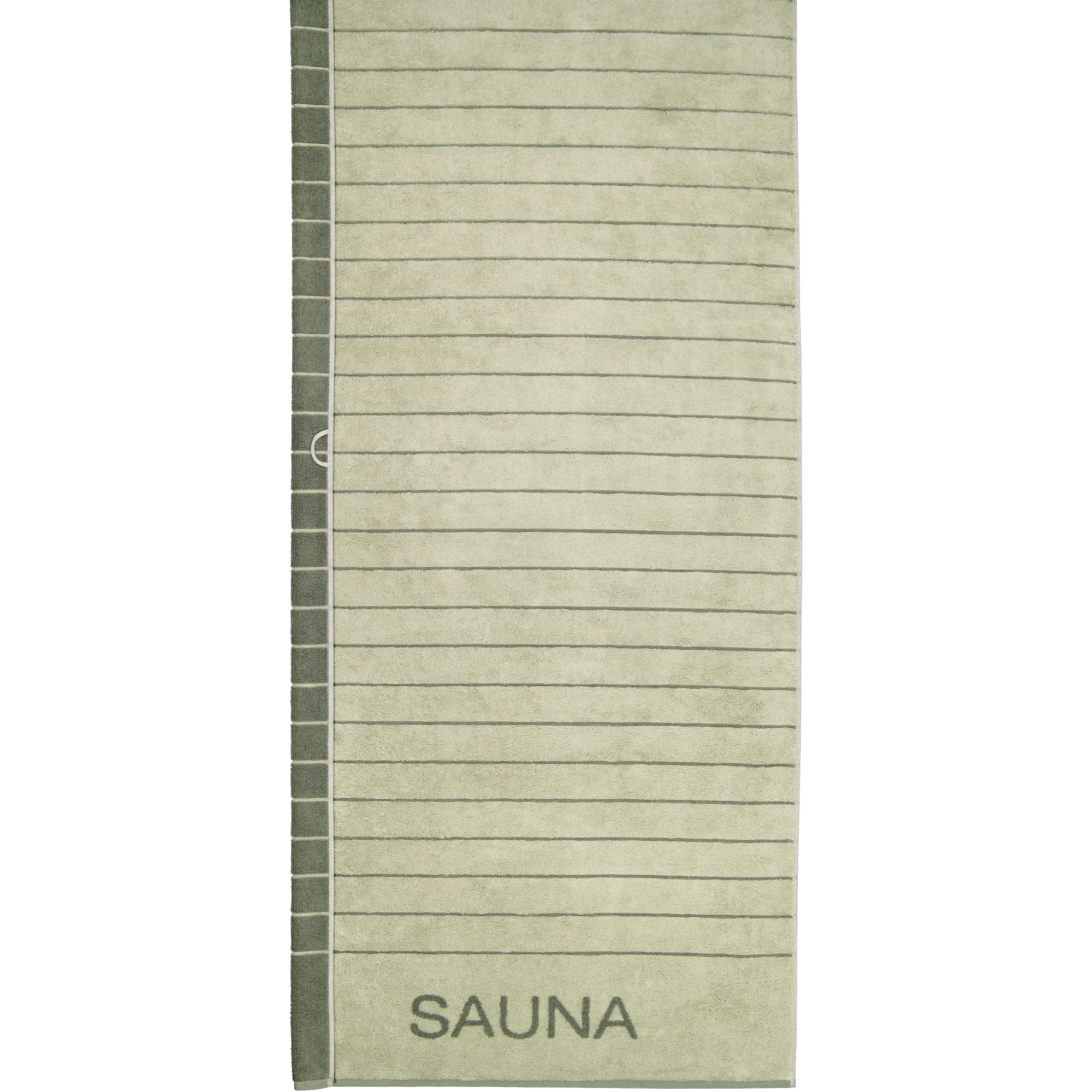 Cawö Saunatücher Balance Doubleface 6237 wasabi - 44 - 80x200 cm