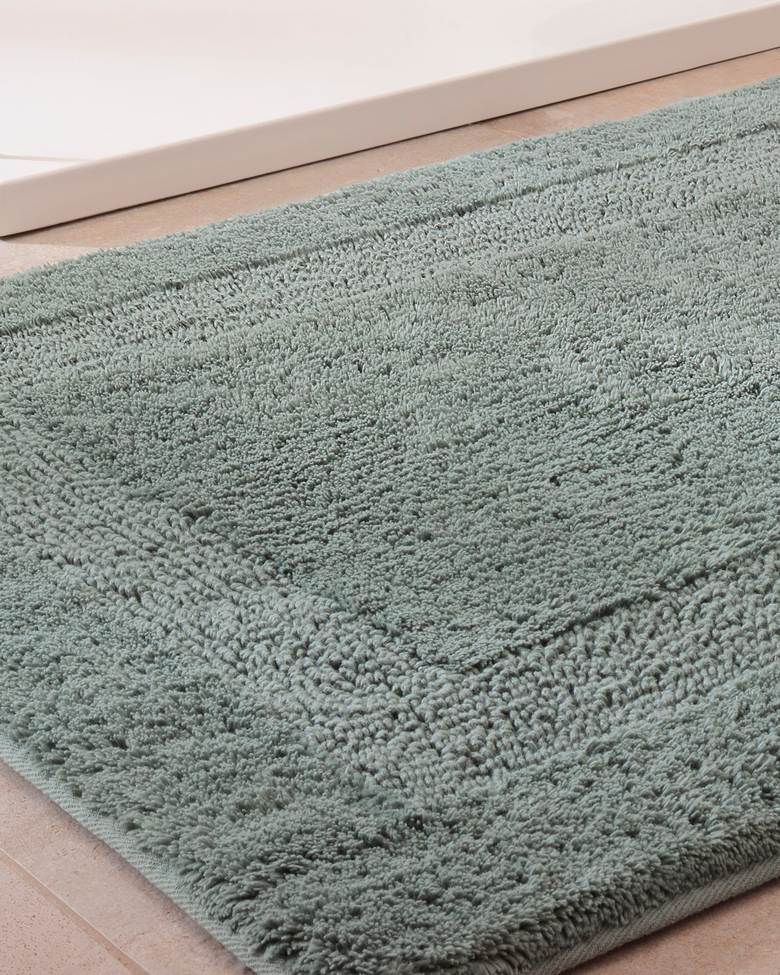 Cawö Home Badteppiche Luxus Badteppich 1000 nordic green - 470
