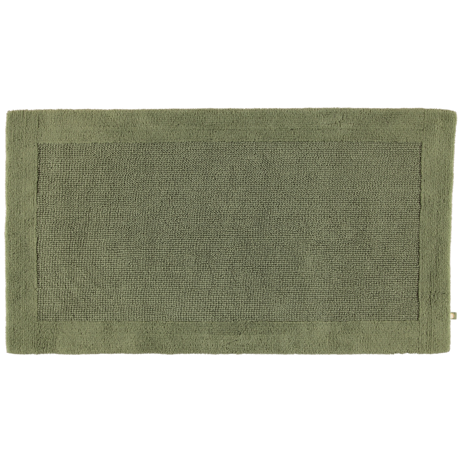 Rhomtuft - Badteppiche Prestige - Farbe: olive - 404 - 70x130 cm