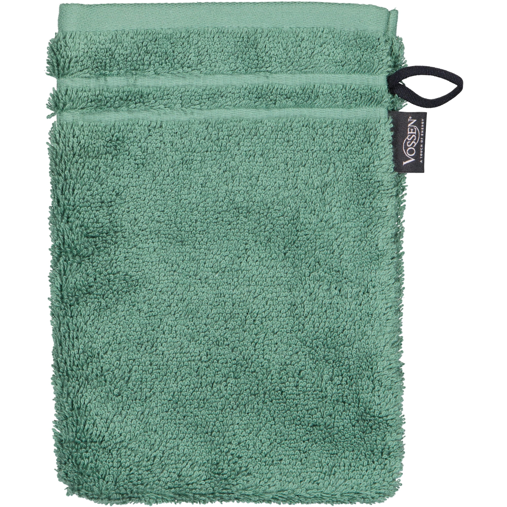 Vossen Vienna Style Supersoft - Farbe: evergreen - 5525 - Waschhandschuh 16x22 cm