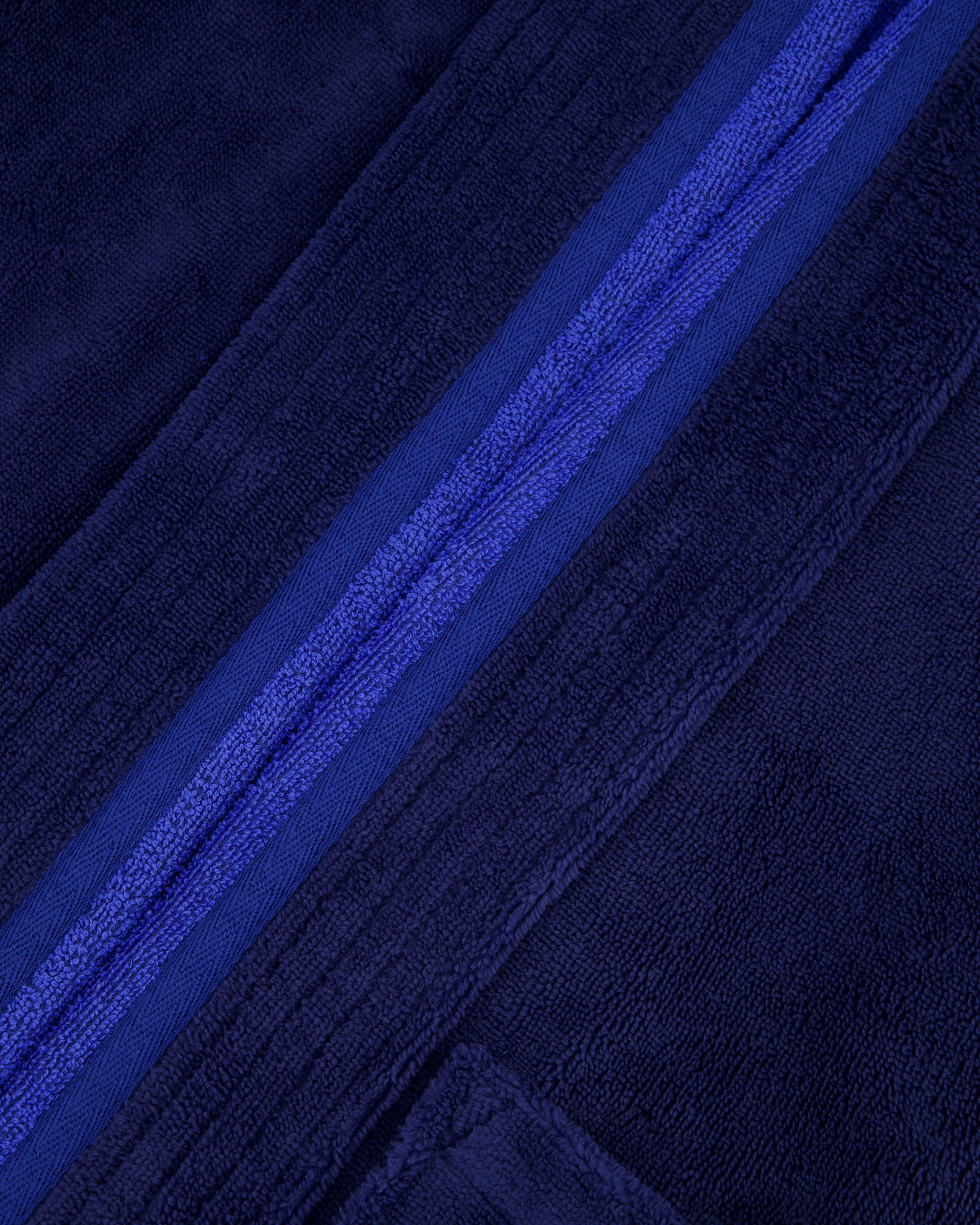 Cawö Home Herren Bademantel Kimono 800 - Farbe: nachtblau - 11 - L