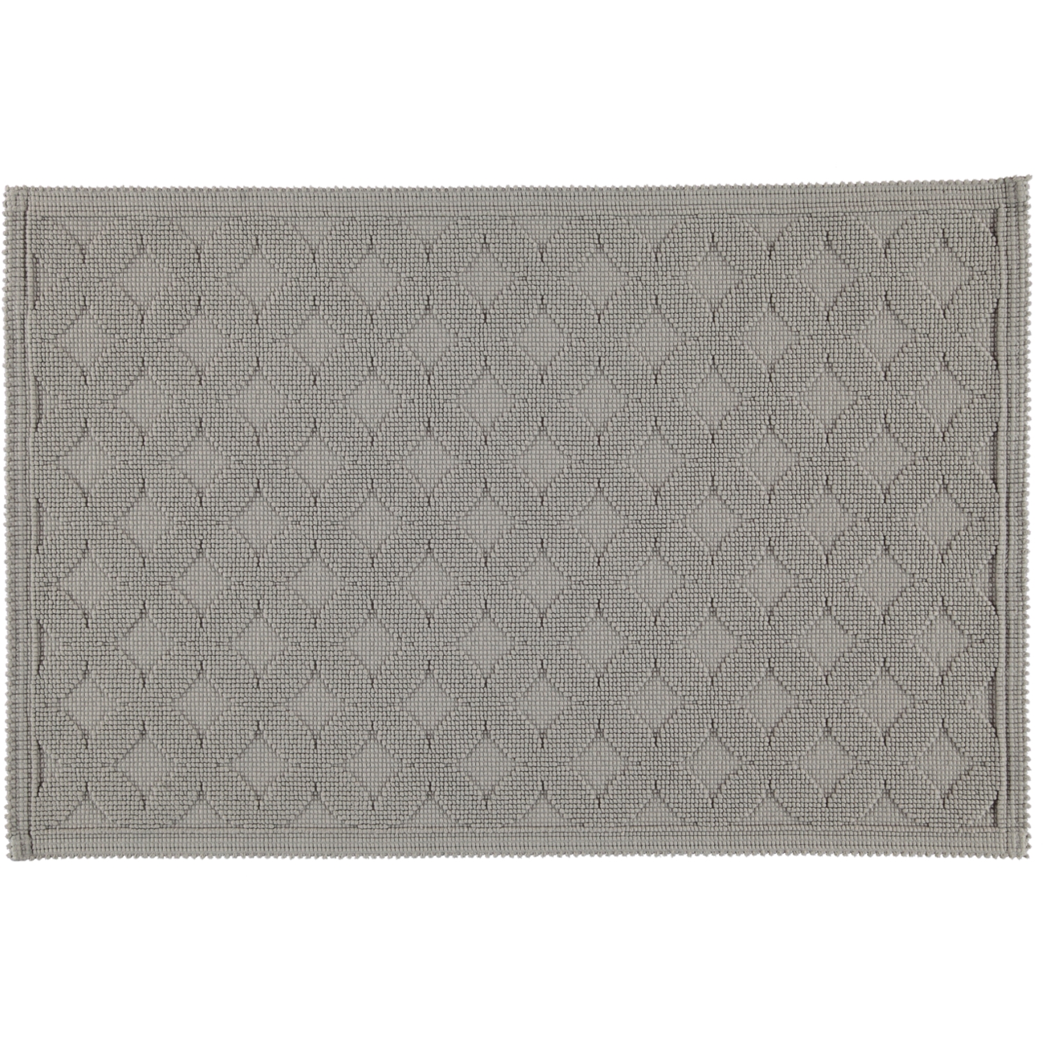 Rhomtuft - Badematte Seaside - Farbe: kiesel - 85 - 60x90 cm