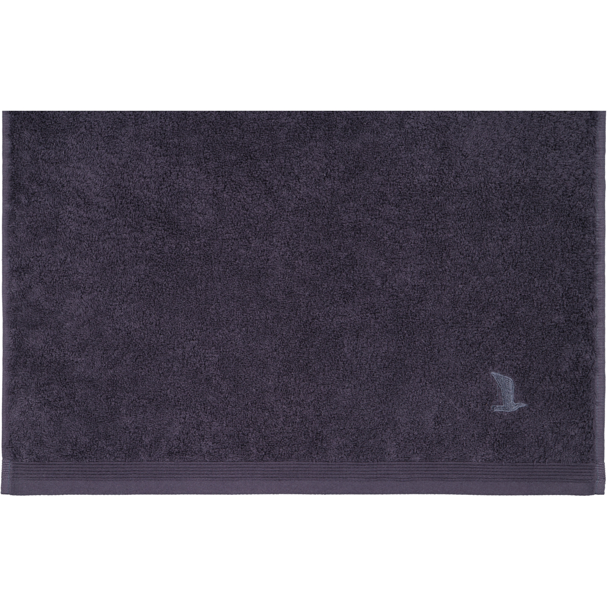 Möve - Superwuschel - Farbe: dark grey - 820 (0-1725/8775) - Handtuch 50x100 cm