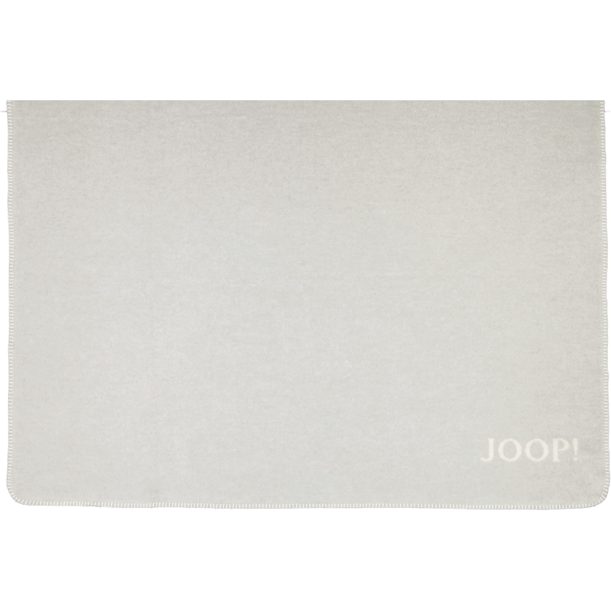 JOOP! Wohndecke Melange-Doubleface - Größe: 150x200 cm - Farbe: Stein-Silber