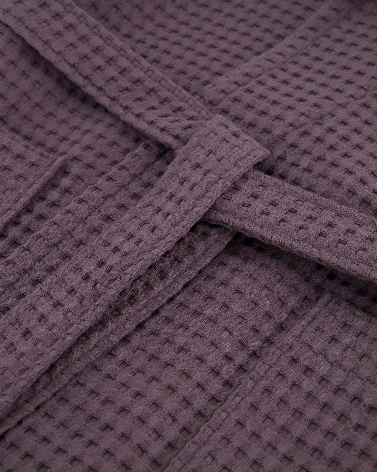 Möve - Kapuzenbademantel Piquée - Farbe: graphite - 842 (2-7650/0175) - L