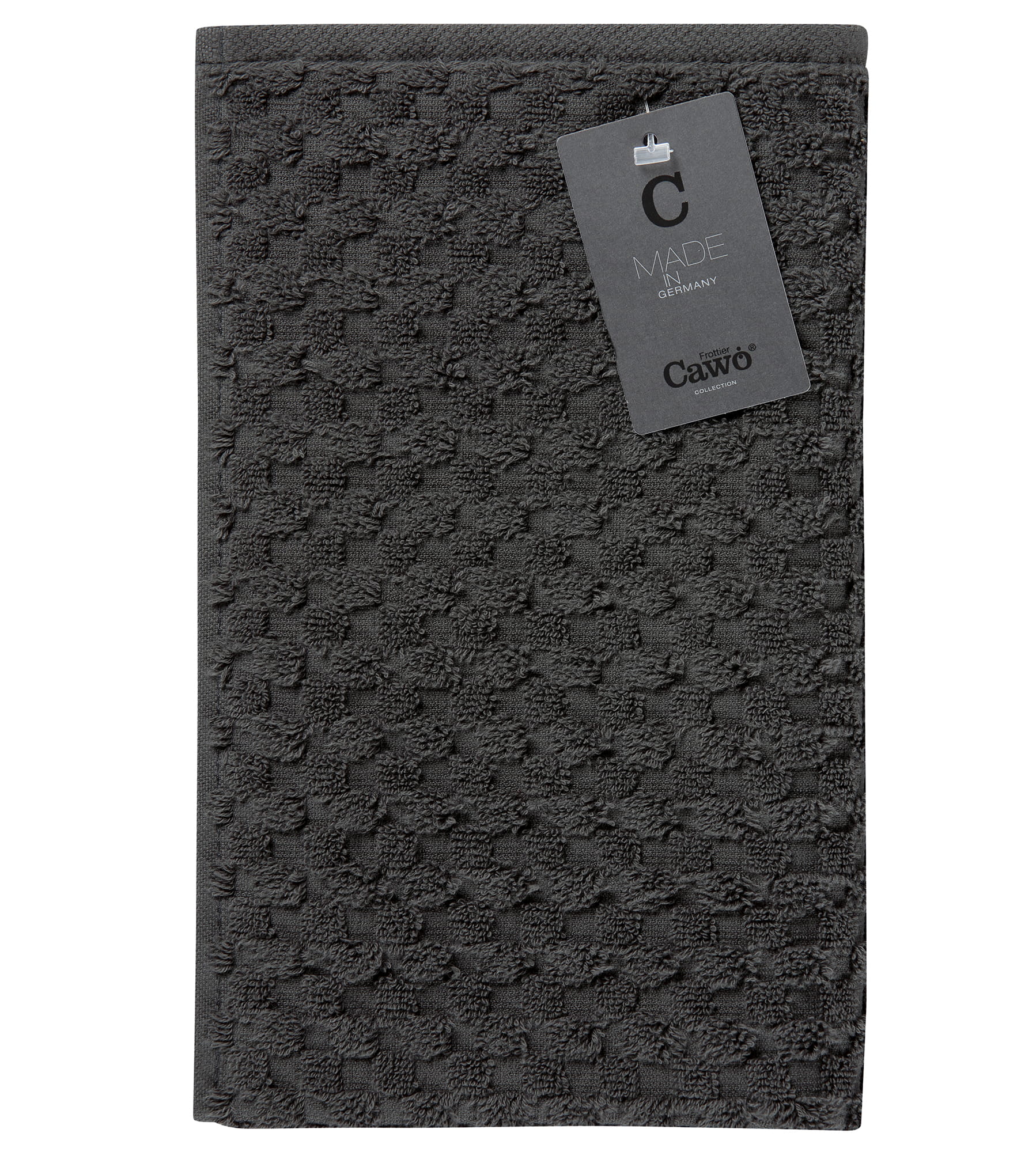 Cawö Küchenhandtücher Cuisine Pro Uni 520 basalt - 740 - 50x50 cm