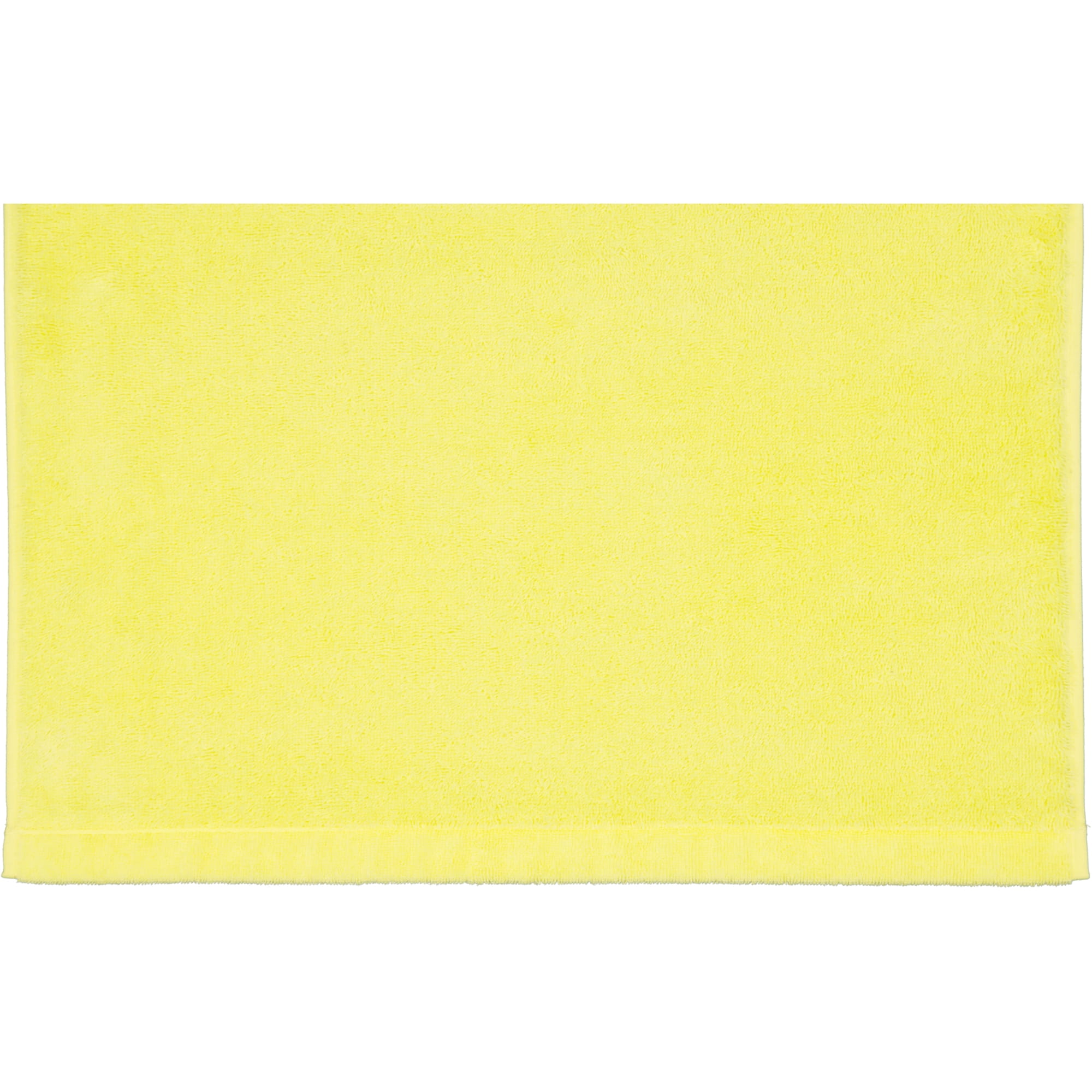 Cawö Handtücher Lifestyle Uni 7007 lemon - 501 - Seiflappen 30x30 cm