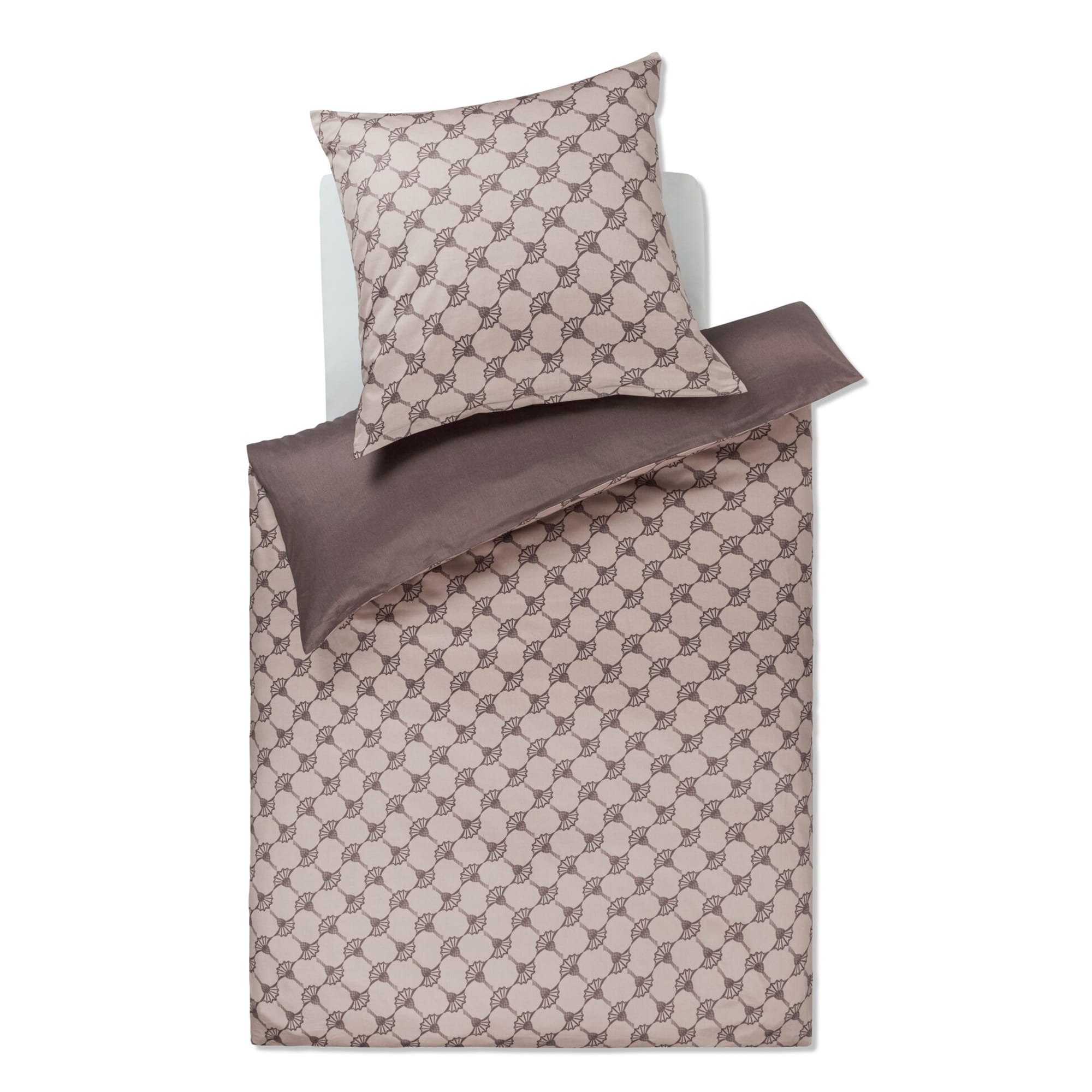 JOOP! Bettwäsche Cornflower Double 4083 Taupe