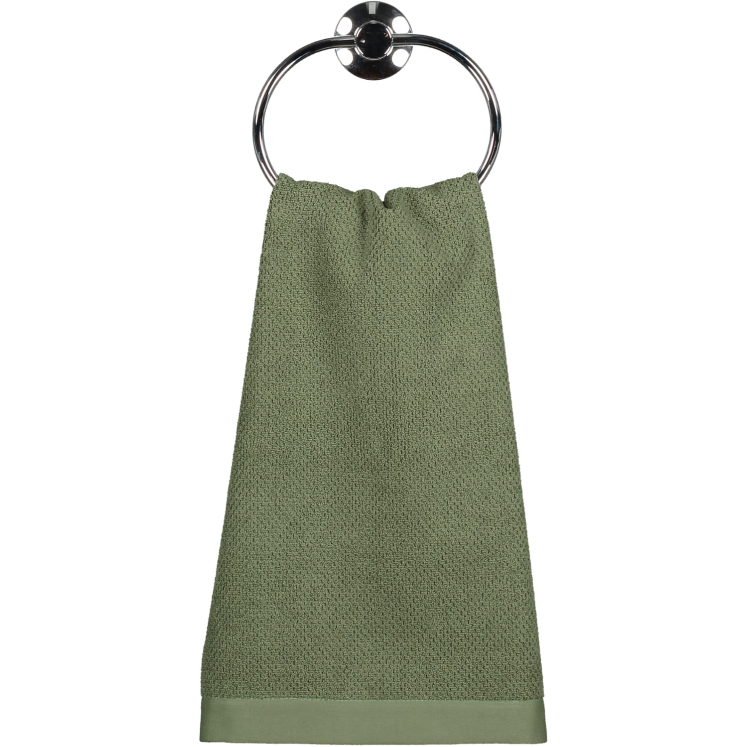 Rhomtuft - Handtücher Baronesse - Farbe: olive - 404 - Handtuch 50x100 cm