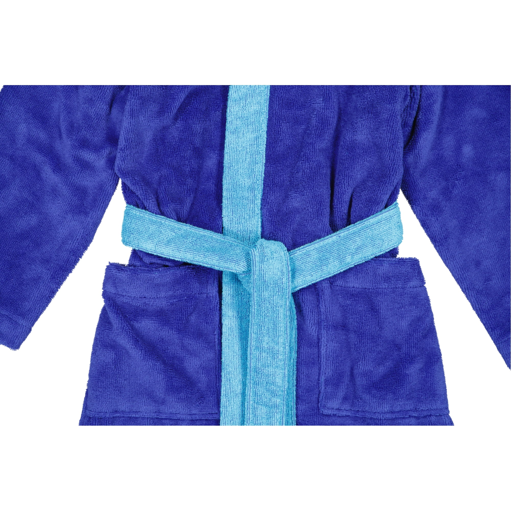 Vossen Kinderbademäntel Kinder Kapuze Bixie reflex blue/ice blue - 0008 - 98/104