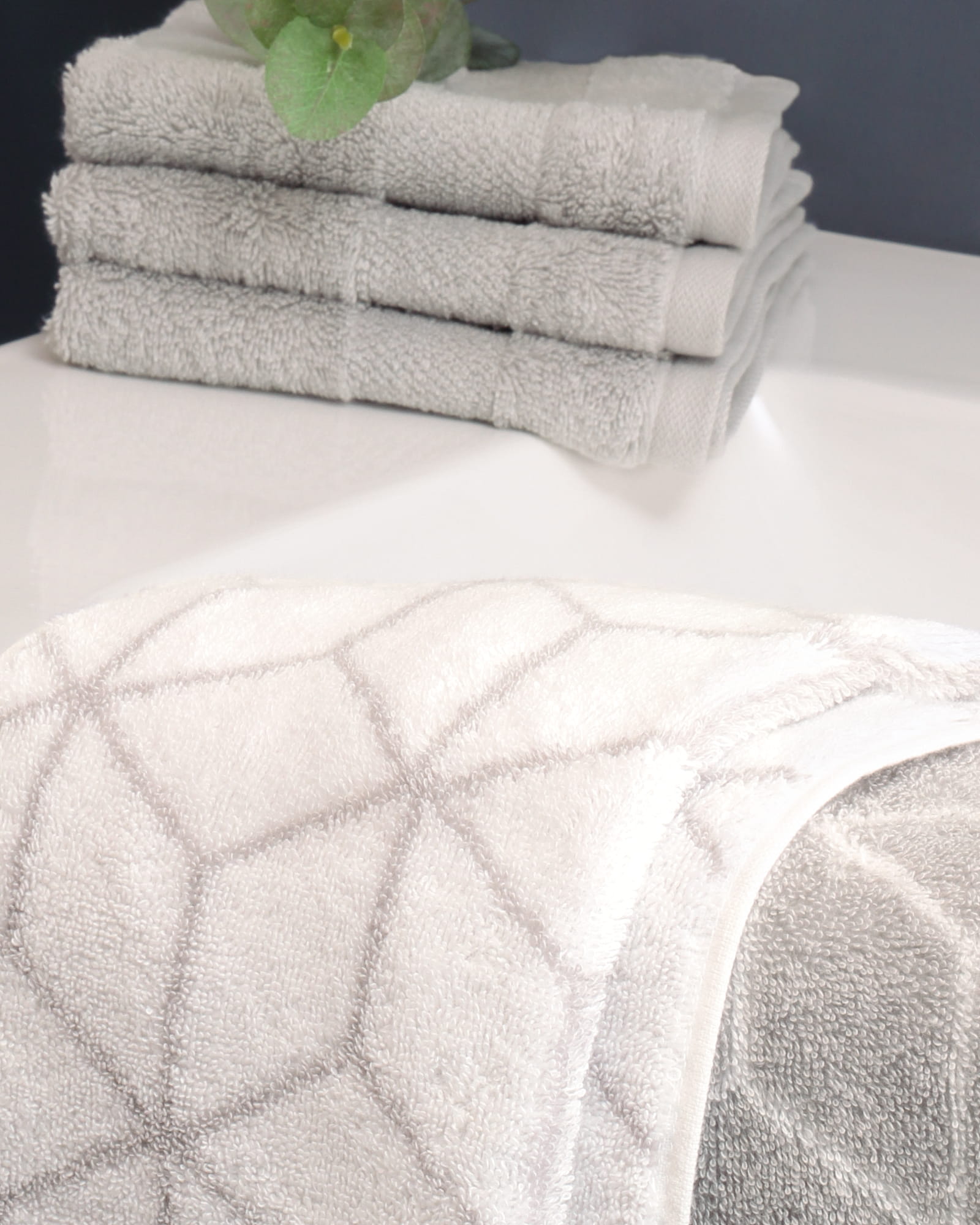 Villeroy & Boch Handtücher Coordinates Carré 2557 - Farbe: brilliant white - 76