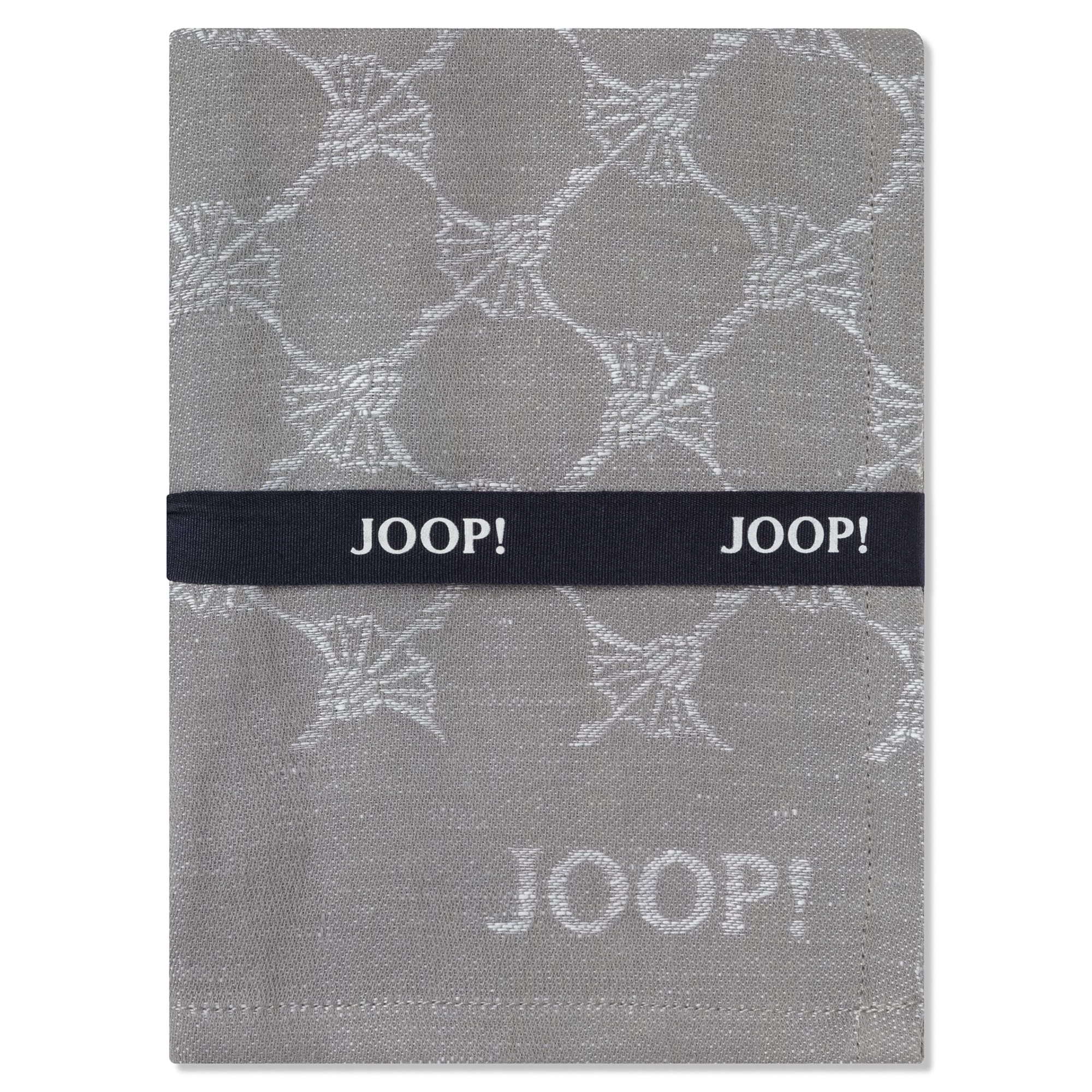 JOOP! Geschirrtücher Cuisine Cornflower Classic 1700 Platin - 76 - 50x70 cm