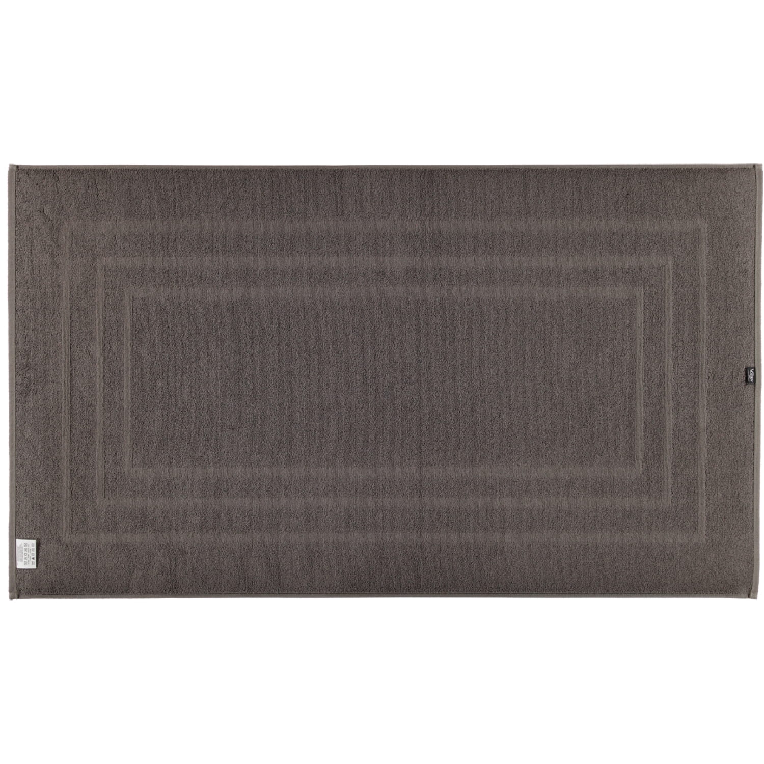 Vossen Badematten Feeling slate grey - 7420 - 67x120 cm