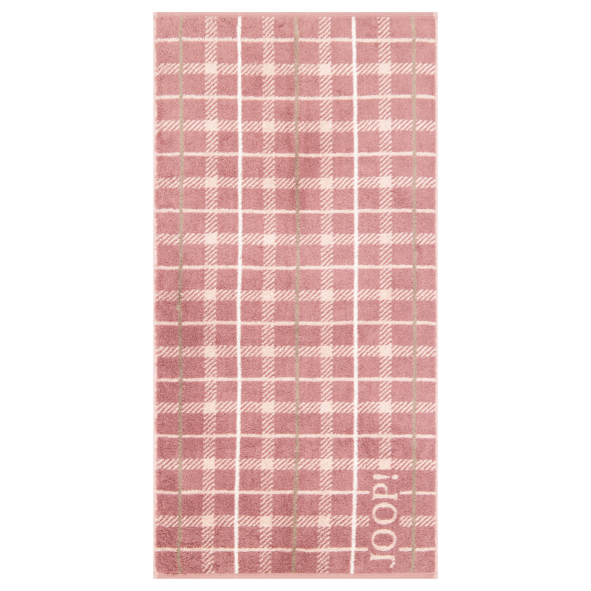 JOOP! Handtücher Contour Checked 1715 Mauve - 23