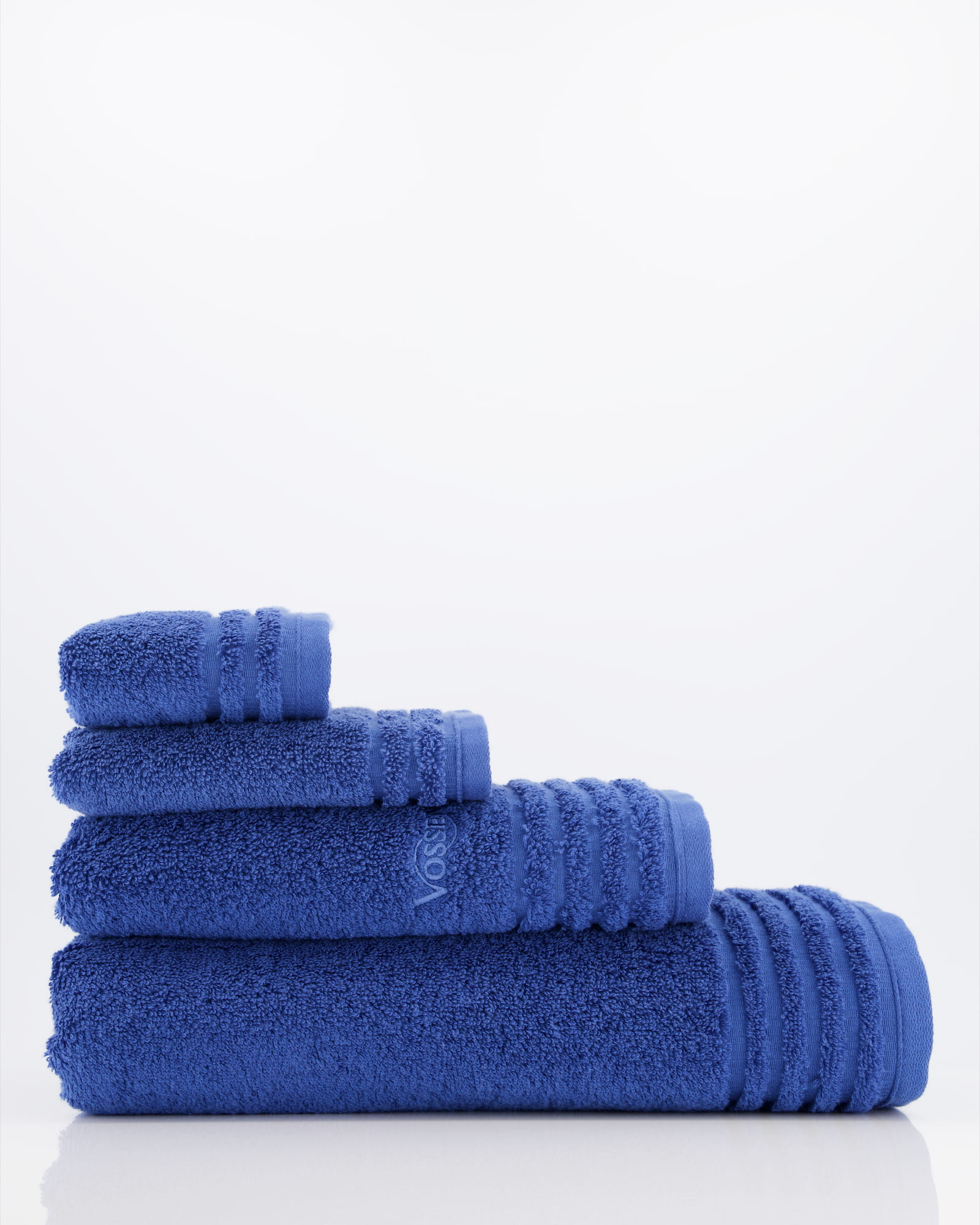 Vossen Handtücher Vienna Style Supersoft deep blue - 4690 - Seiflappen 30x30 cm