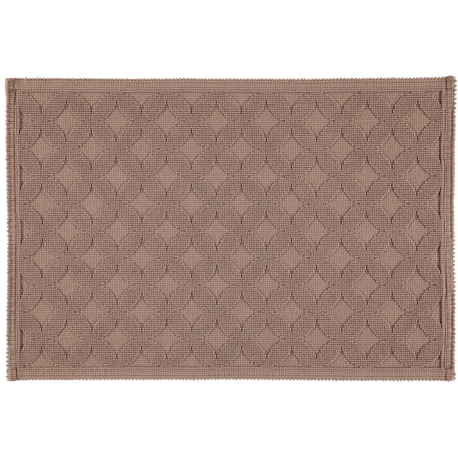 Rhomtuft - Badematte Seaside - Farbe: taupe  -58 - 60x90 cm