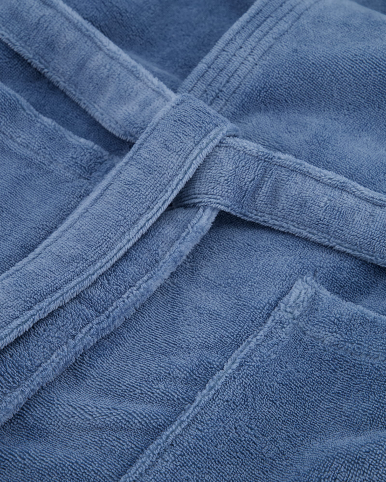 Vossen Bademäntel unisex Kapuze Lynn polo blue - 4850 - S
