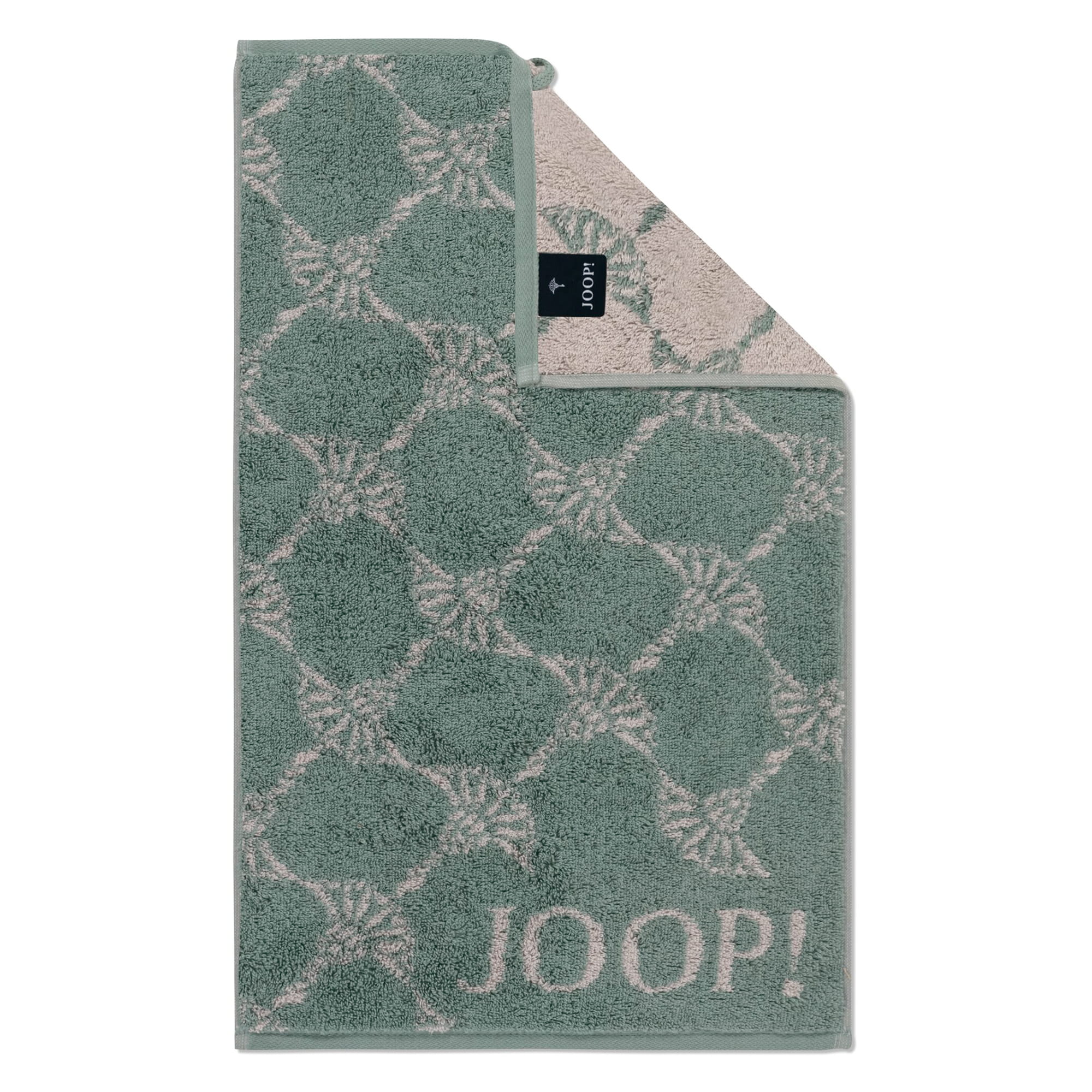JOOP! Handtücher Classic Cornflower 1611 pinie - 43 - Gästetuch 30x50 cm