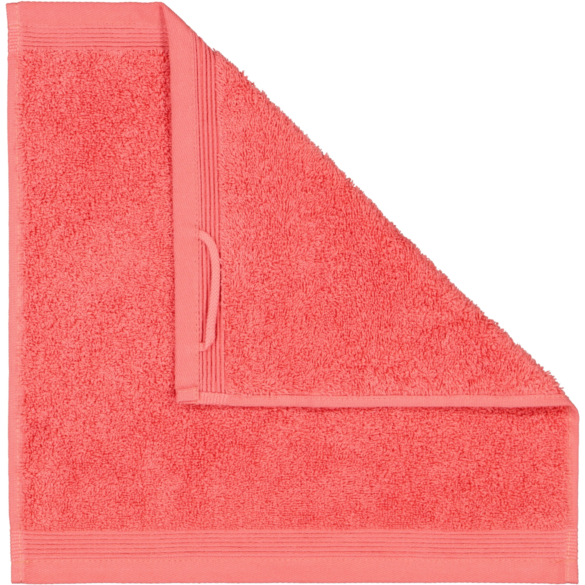 Möve Handtücher Superwuschel coral - 262 - Seiflappen 30x30 cm