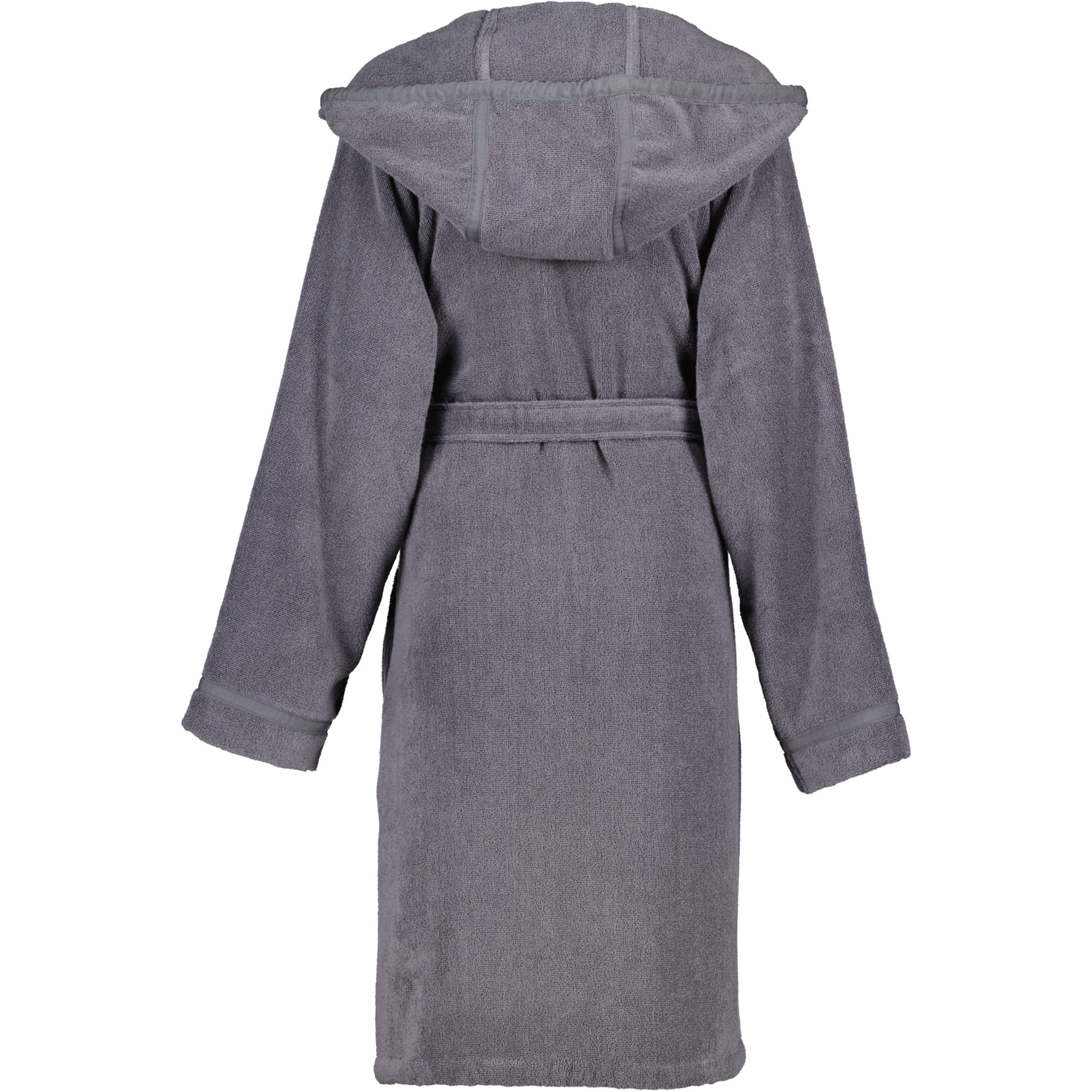 Vossen Bademäntel Damen Kurzmantel mit Kapuze Jive graphit - 7660