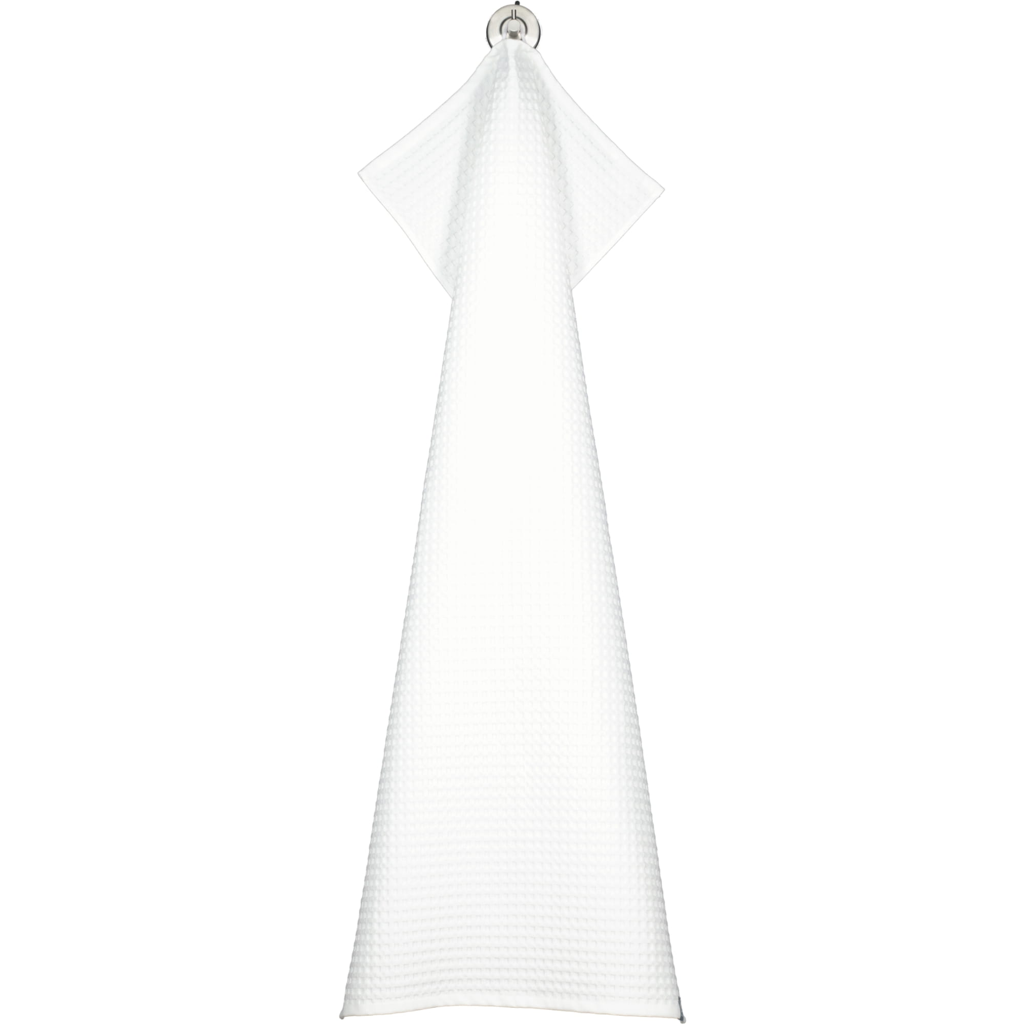 Möve - Waffelpiquée - Farbe: snow - 001 (1-0605/8762) - Handtuch 50x100 cm