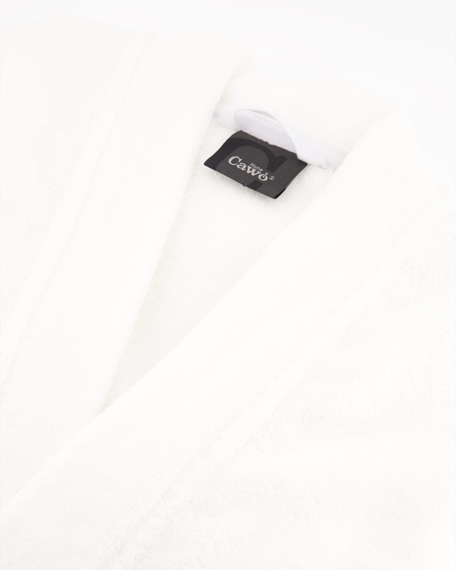 Cawö Home Bademäntel Herren Kimono Uni 828 weiß - 67