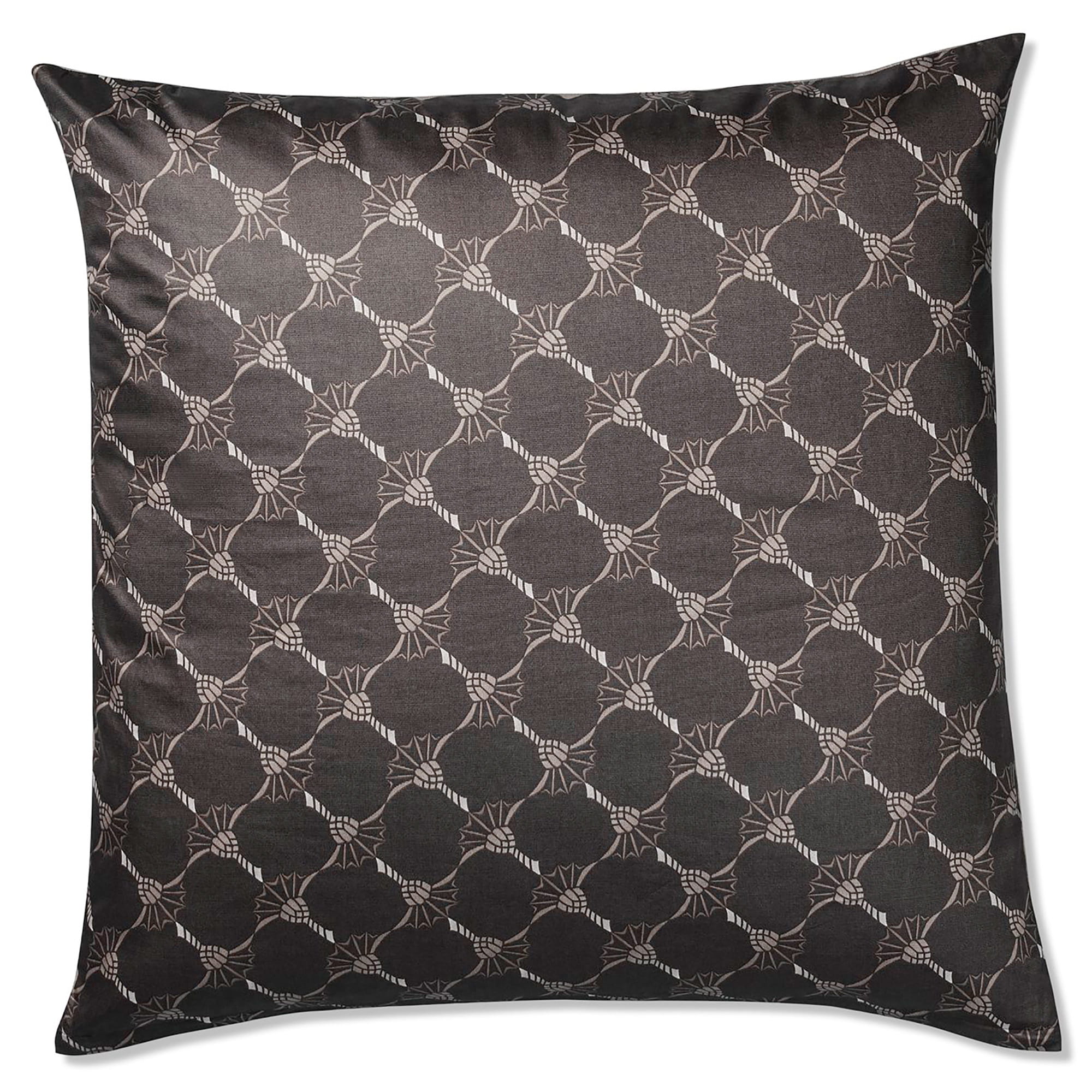 JOOP Bettwäsche Cornflower Double 4083 - Farbe: Shiny Black - 09 - Nacken-Kissen 40x40 cm