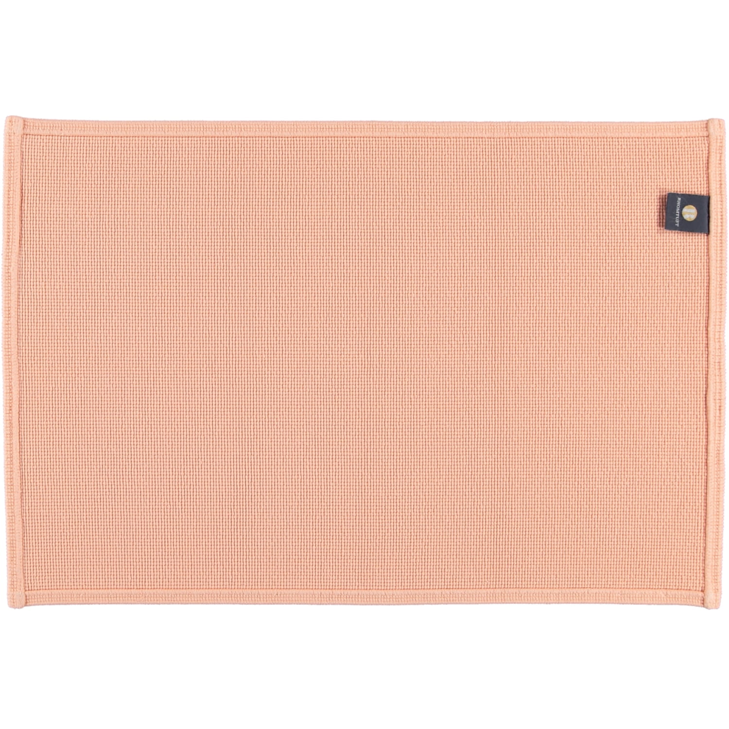 Rhomtuft - Badematte Plain - Farbe: peach - 405 - 60x90 cm