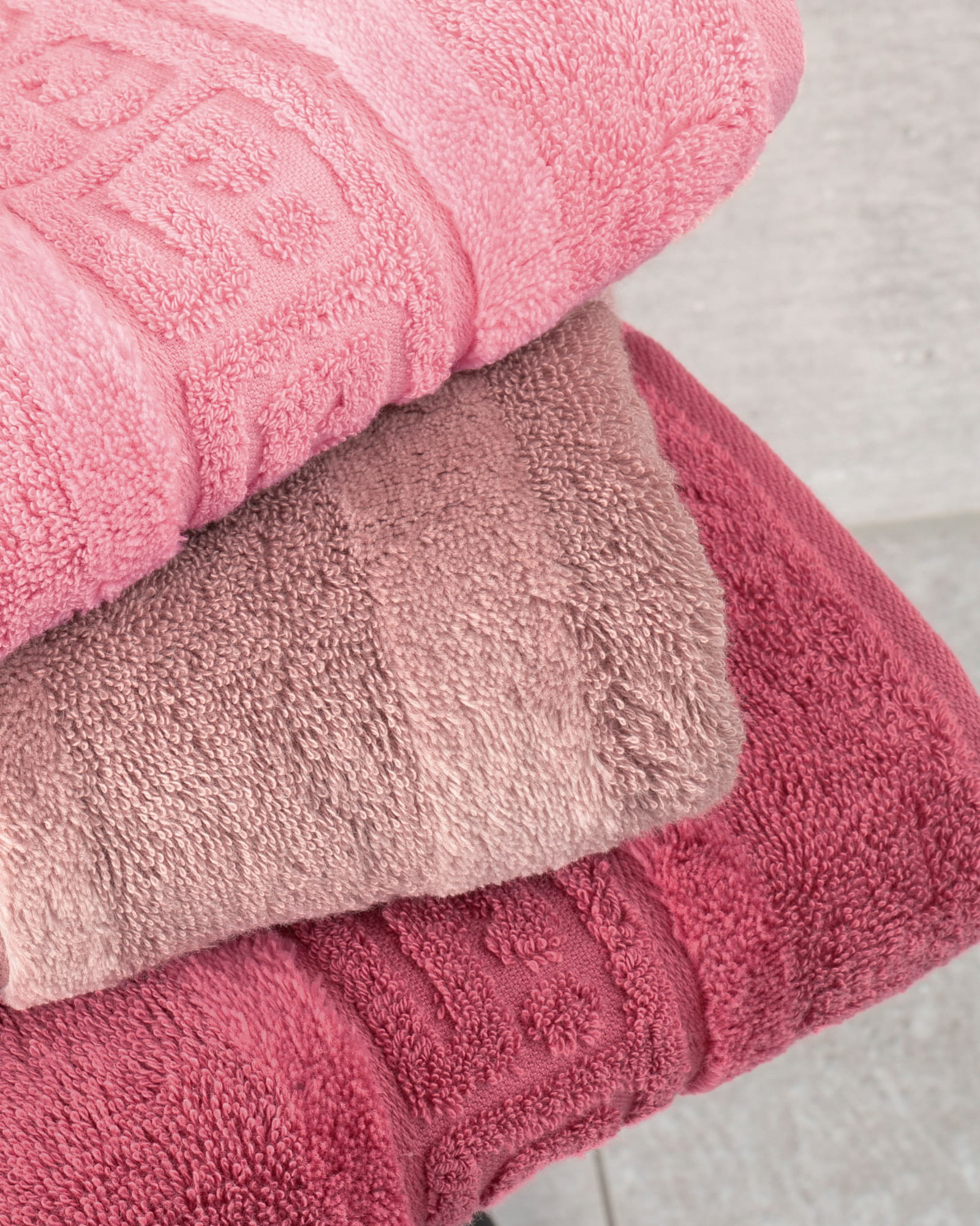 Cawö - Noblesse Uni 1001 - Farbe: 240 - rosa - Duschtuch 80x160 cm