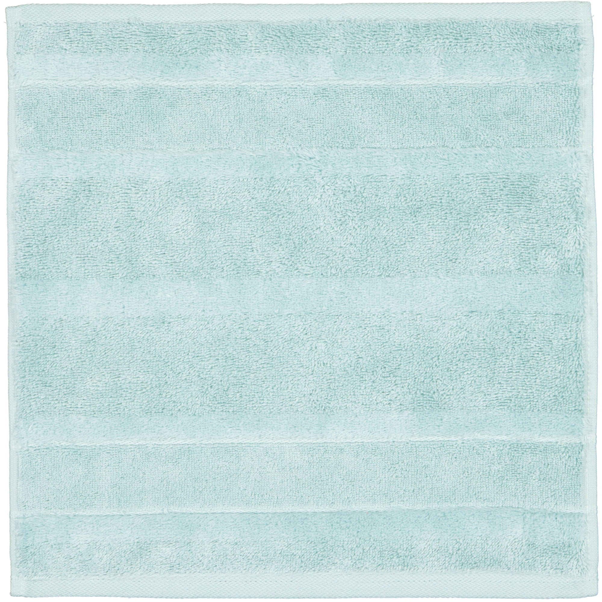 Cawö - Noblesse2 1002 - Farbe: seegrün - 455 - Seiflappen 30x30 cm