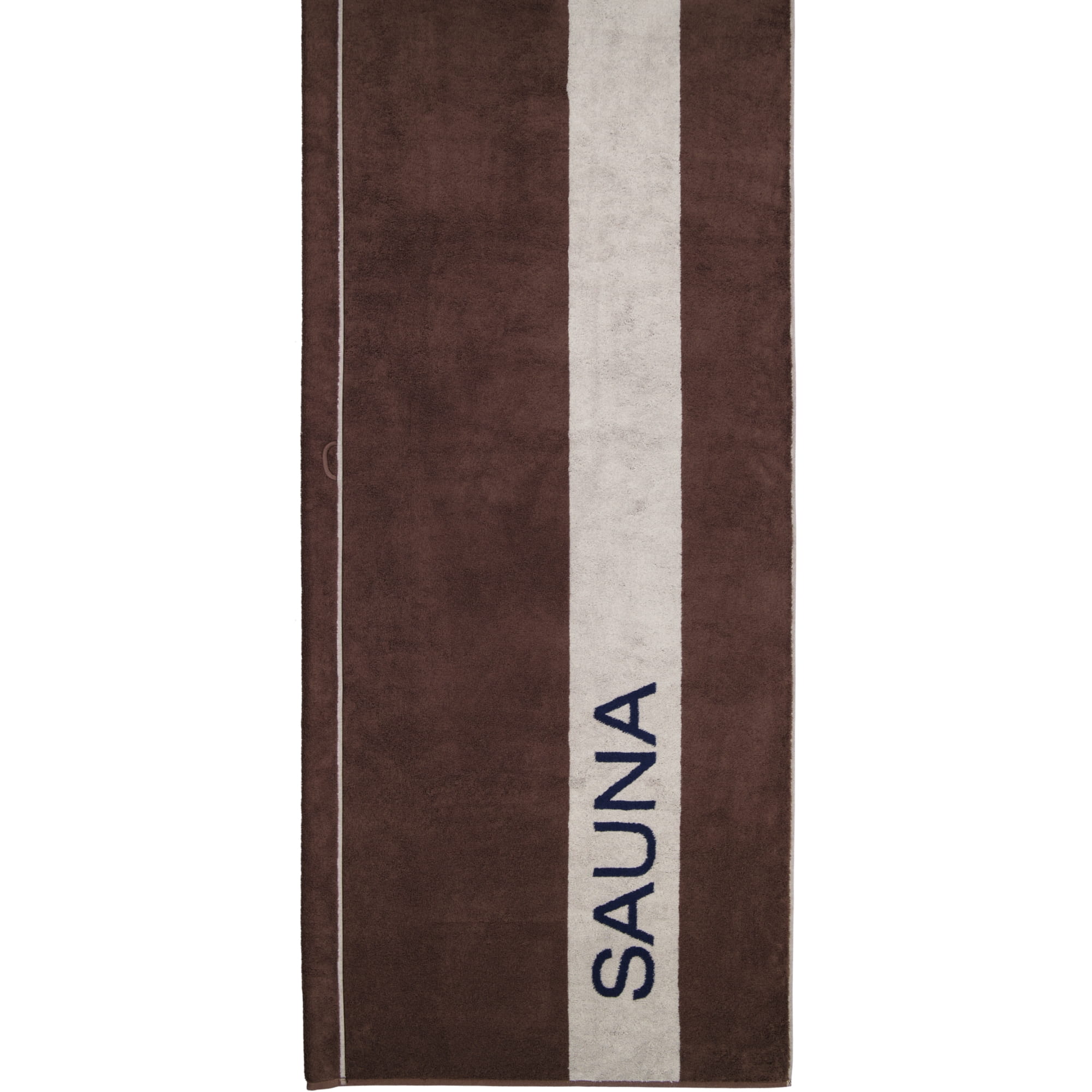 Cawö Saunatücher SAUNA 6238 mokka - 37 - 80x200 cm