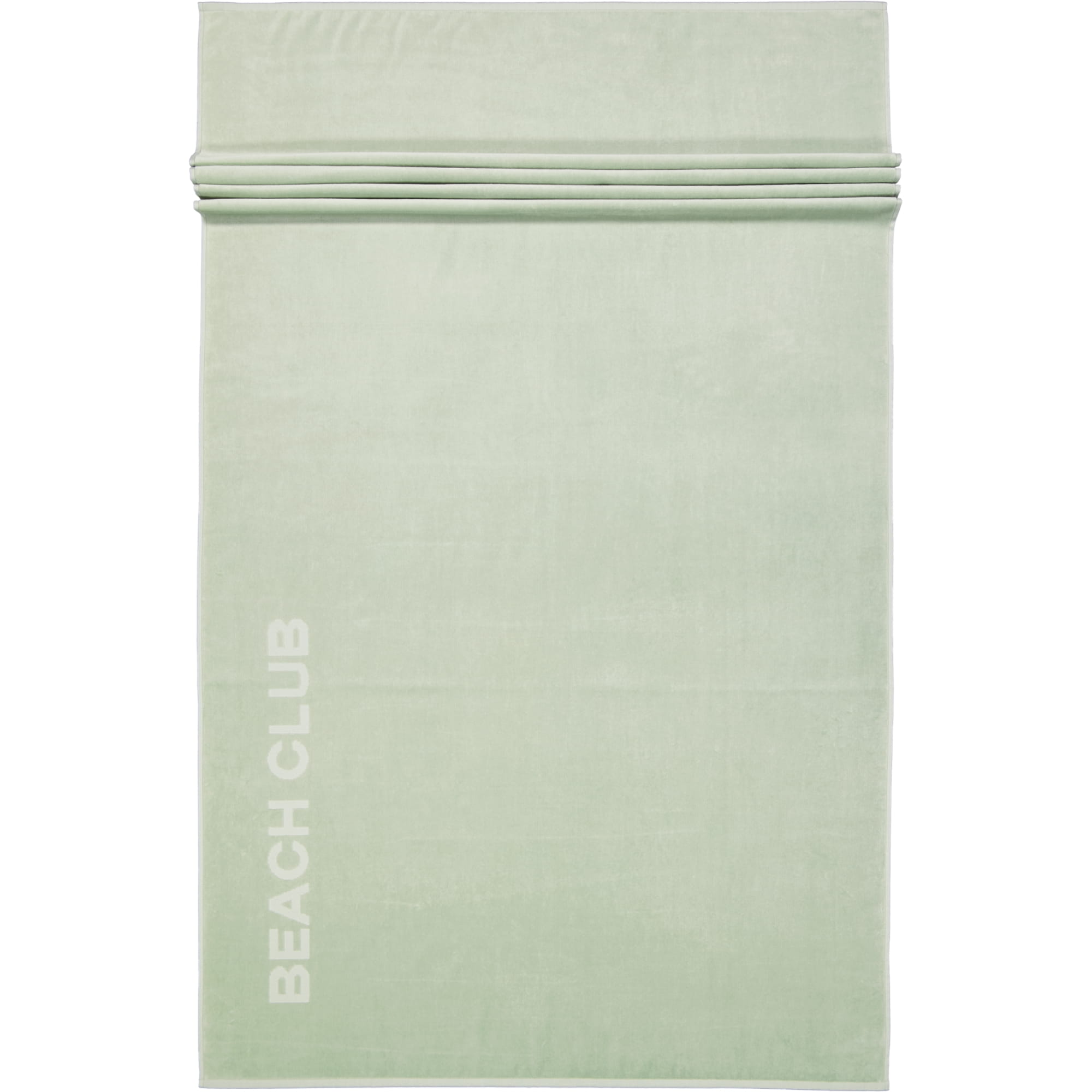 Vossen Strandtücher Beach Club eukalyptus - 5285 - Strandtuch 100x180 cm
