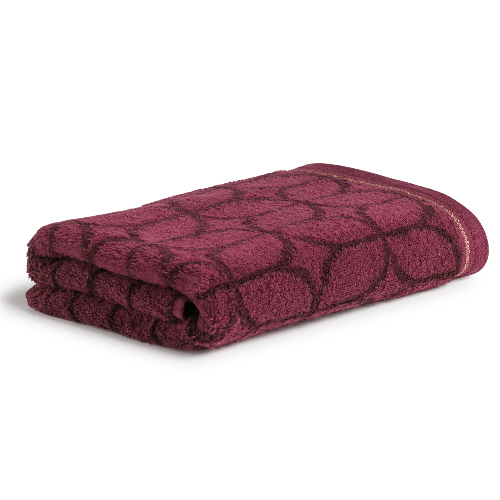 Möve Handtücher Soft Glam Art Deco burgundy - 761
