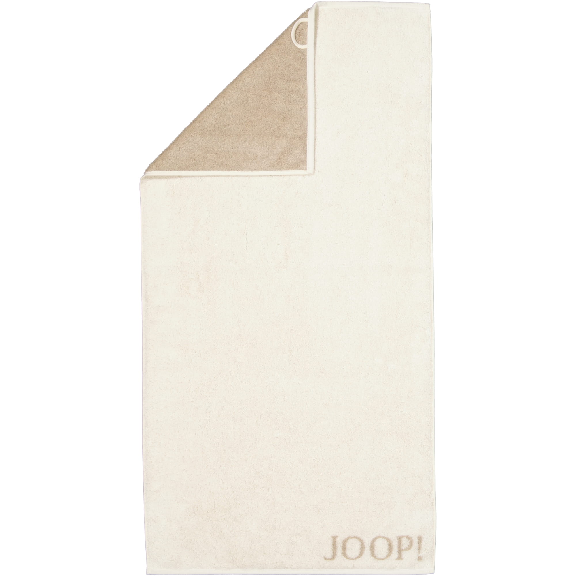 JOOP! Classic - Doubleface 1600 - Farbe: Creme - 36 - Handtuch 50x100 cm