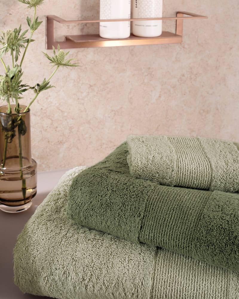 Cawö Handtücher THE LUXURY 5000 oliv - 497