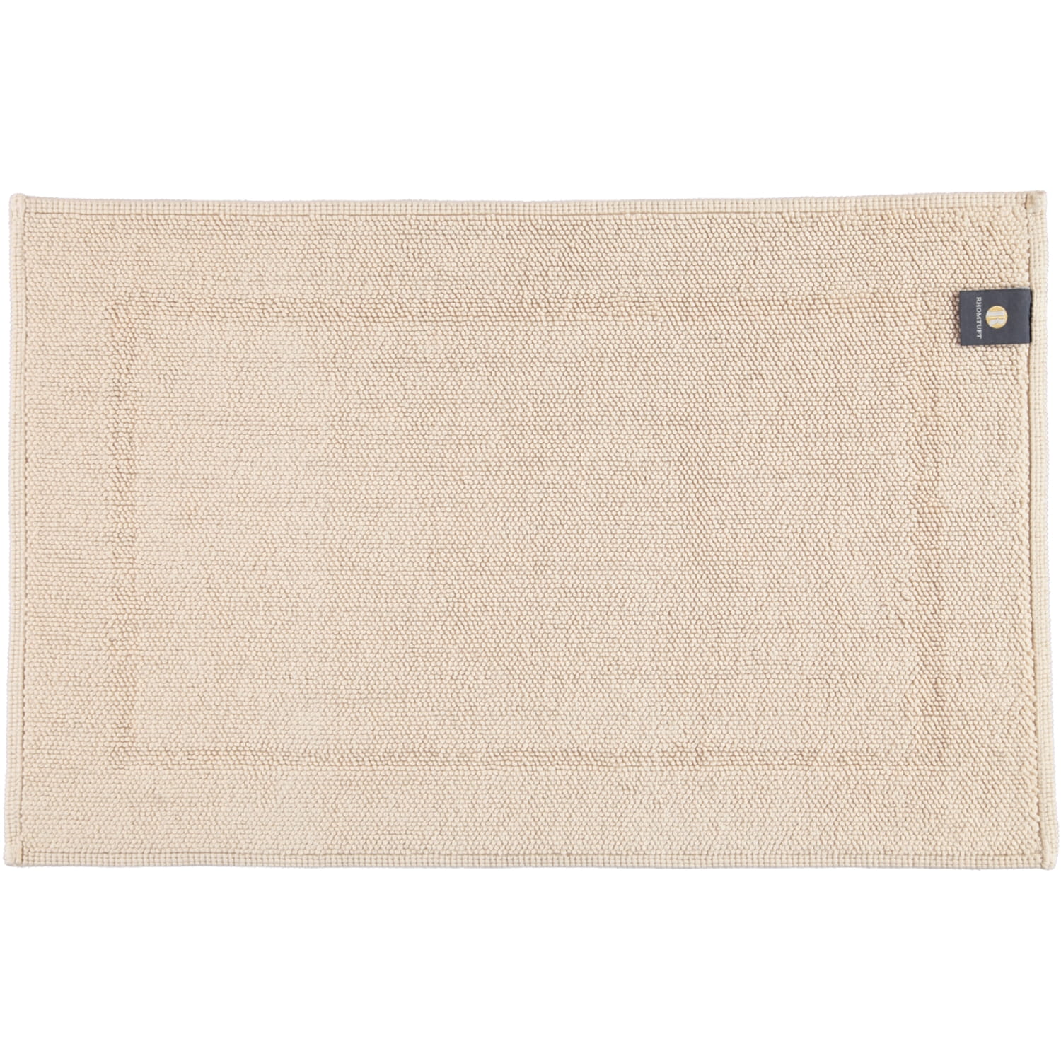 Rhomtuft - Badematte Pearl 51 - Farbe: natur-jasmin - 20 - 60x90 cm