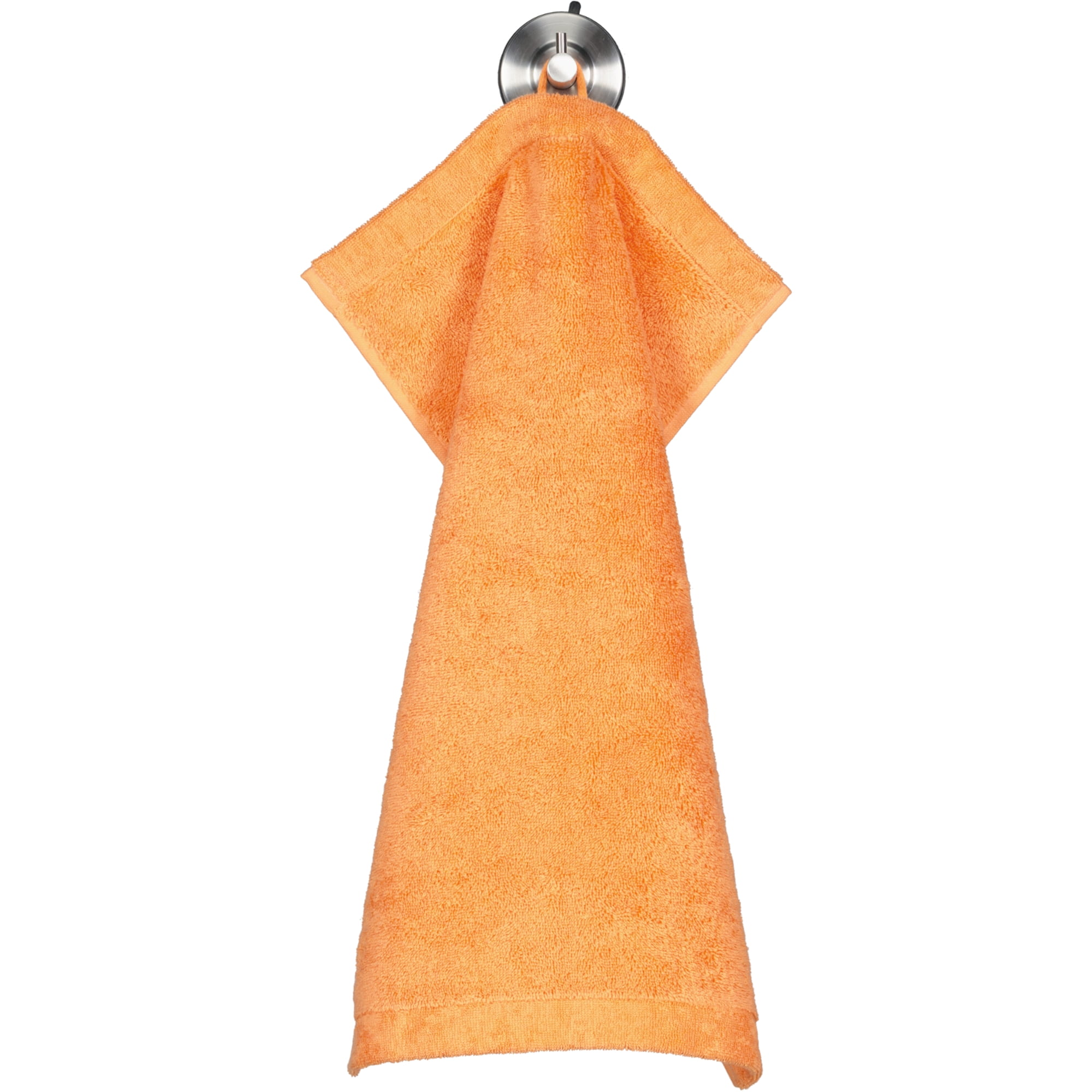 Cawö Handtücher Lifestyle Uni 7007 mandarine - 316 - Gästetuch 30x50 cm